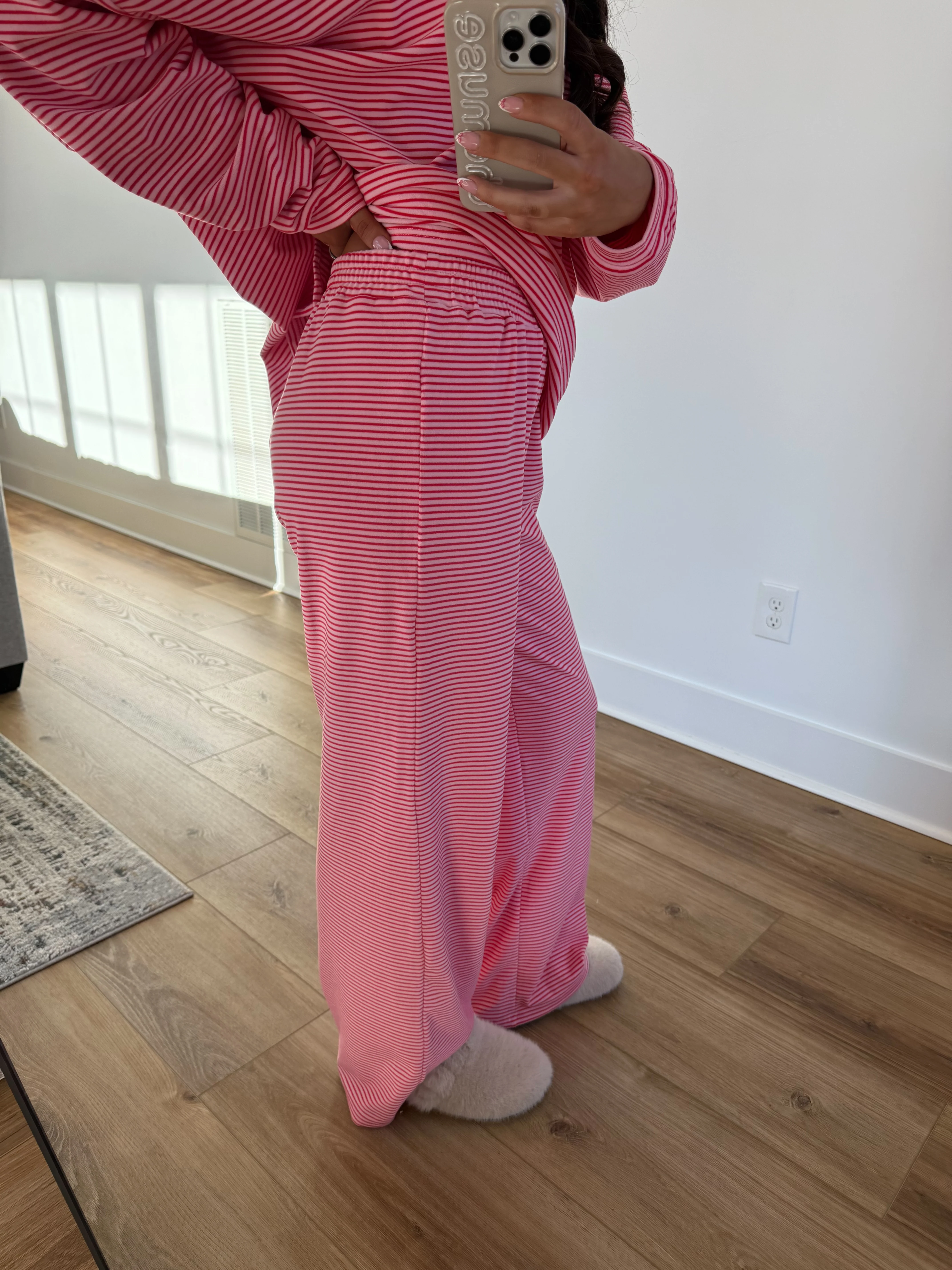 Elsie Lounge Bottom (Pink/Red) - Image 3