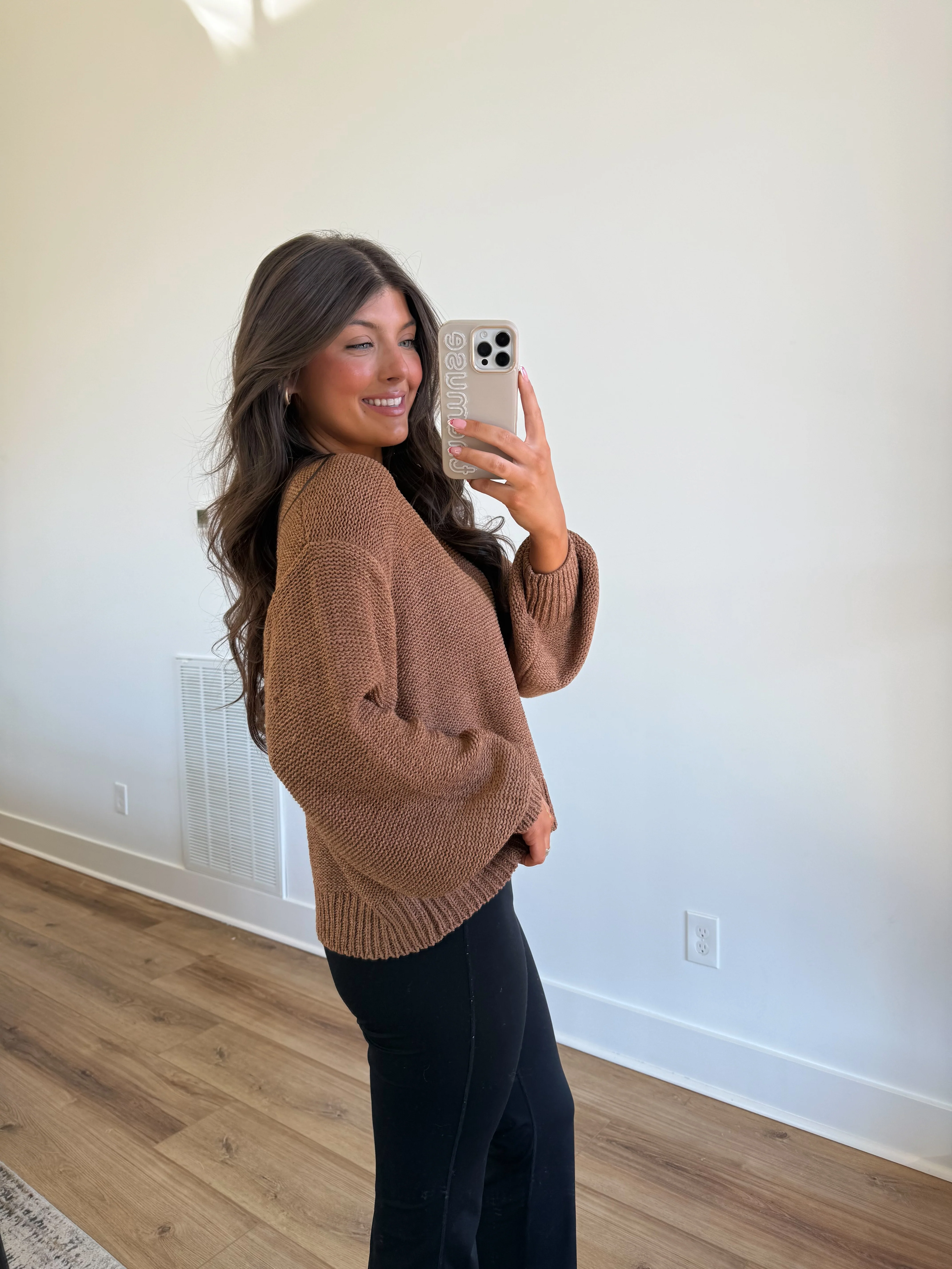 Essential Knit Sweater (Camel) - Image 5