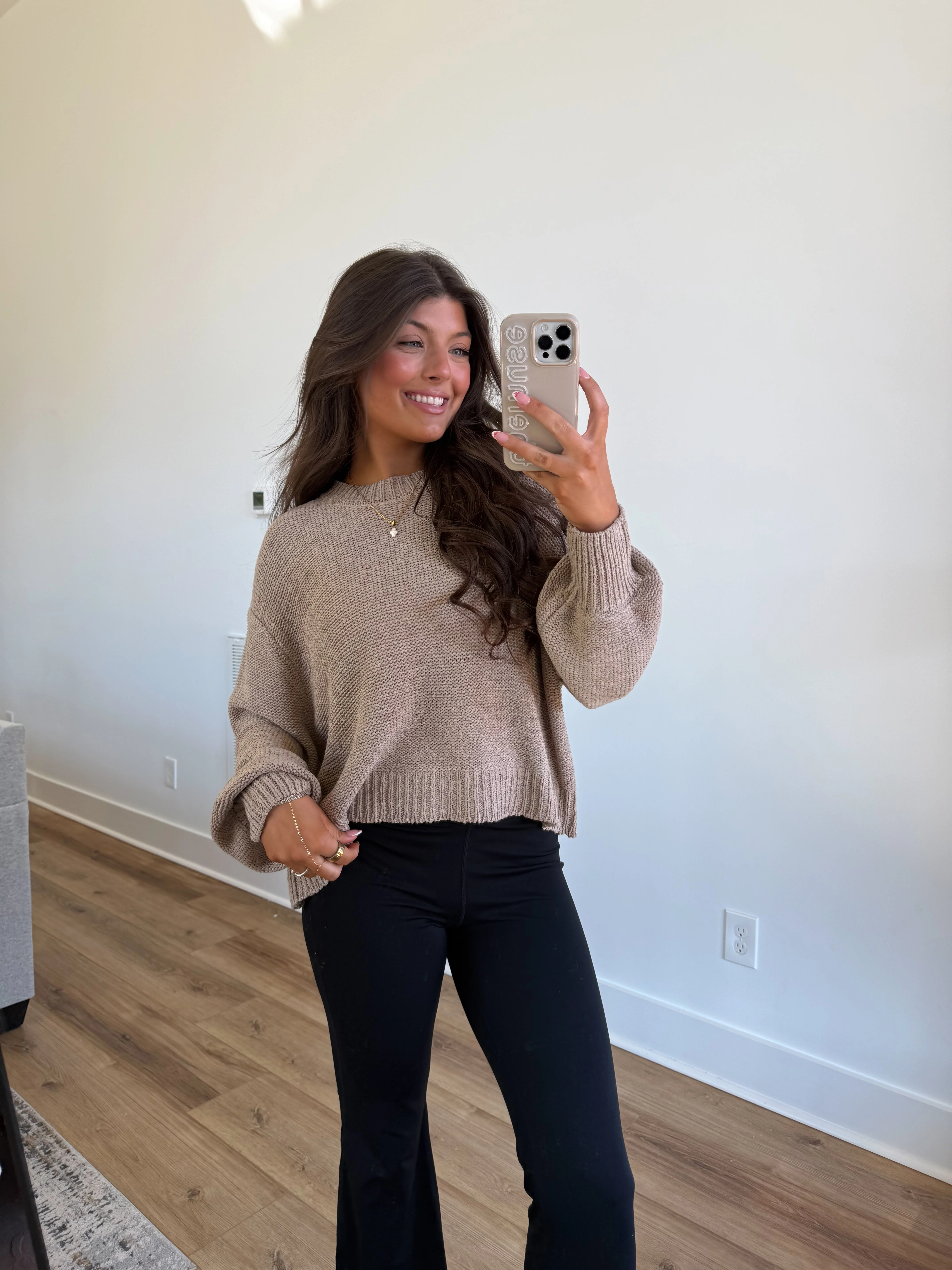 Essential Knit Sweater (Mocha) - Image 4