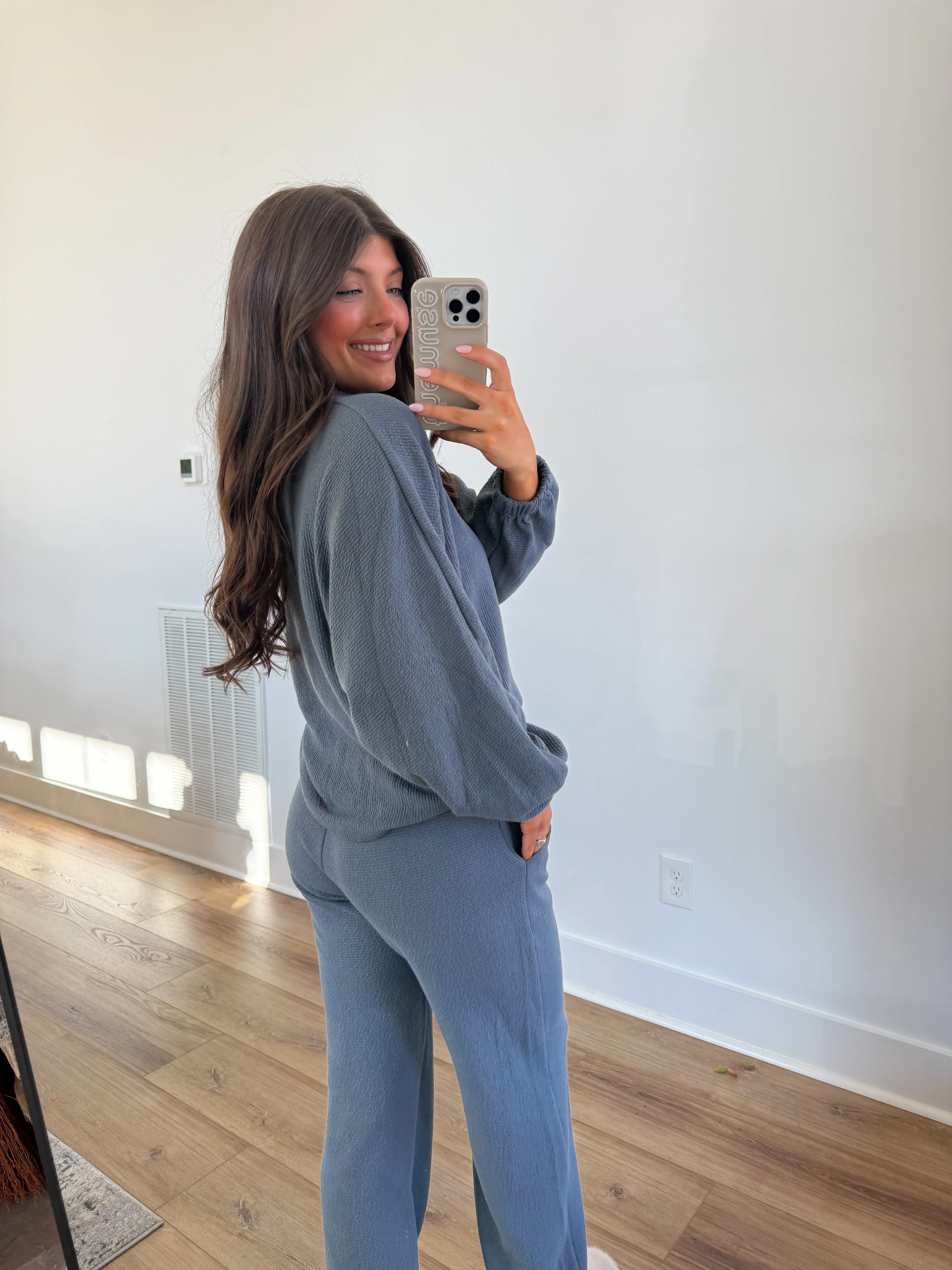Essential Lounge Pants (Blue) - Image 2
