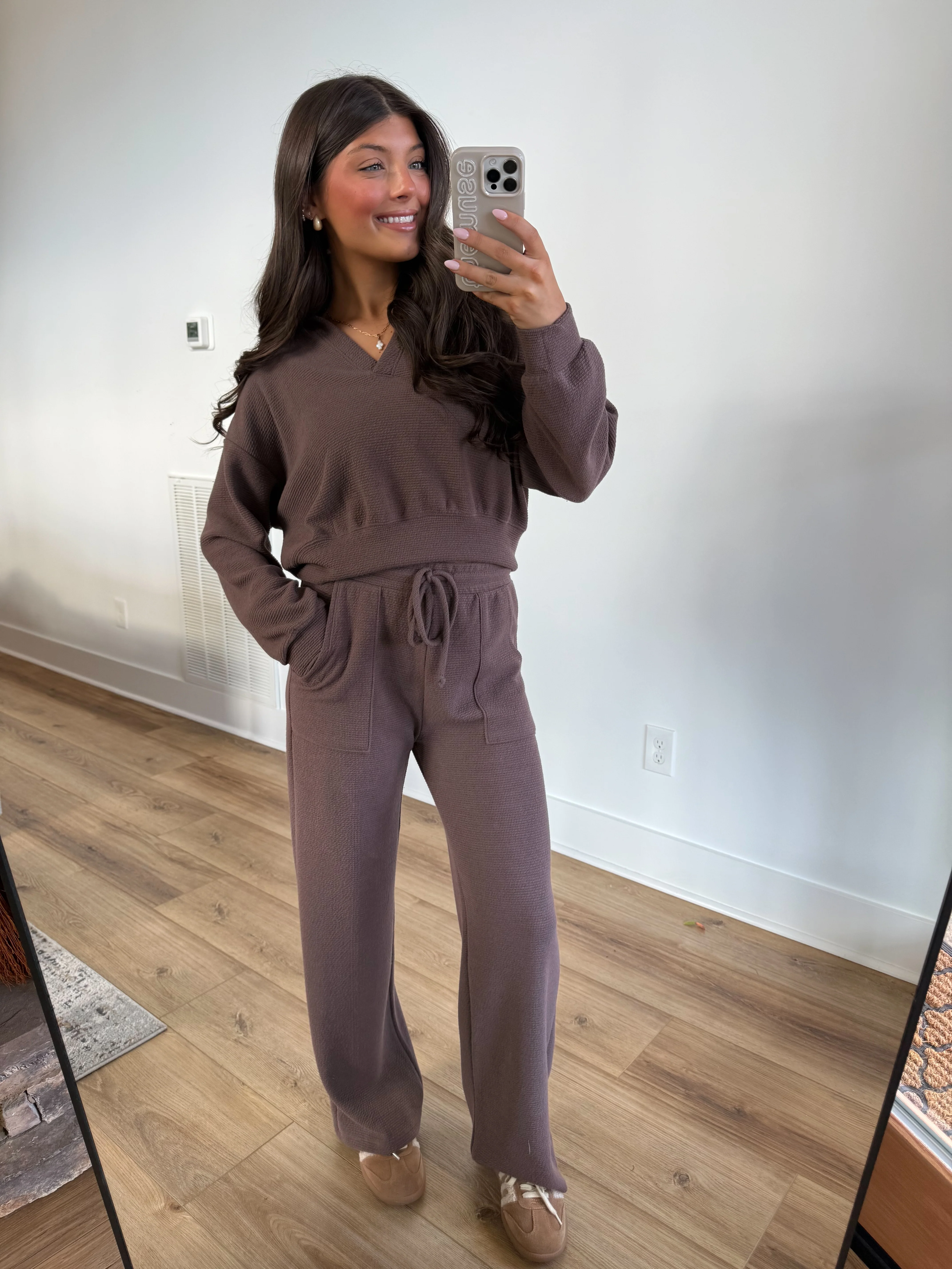 Essential Lounge Pants (Brown)(Restock) - Image 3