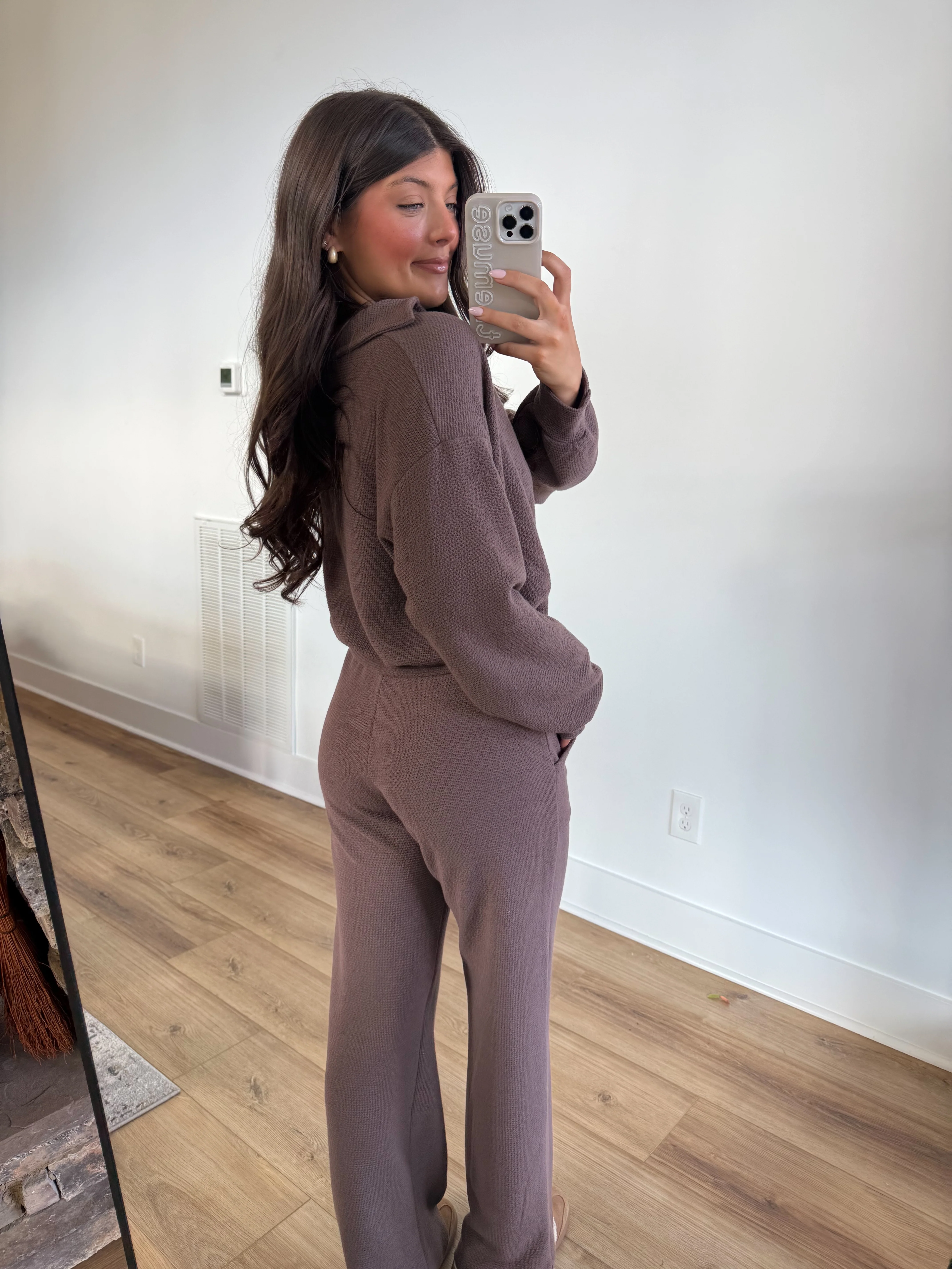 Essential Lounge Pants (Brown)(Restock) - Image 4