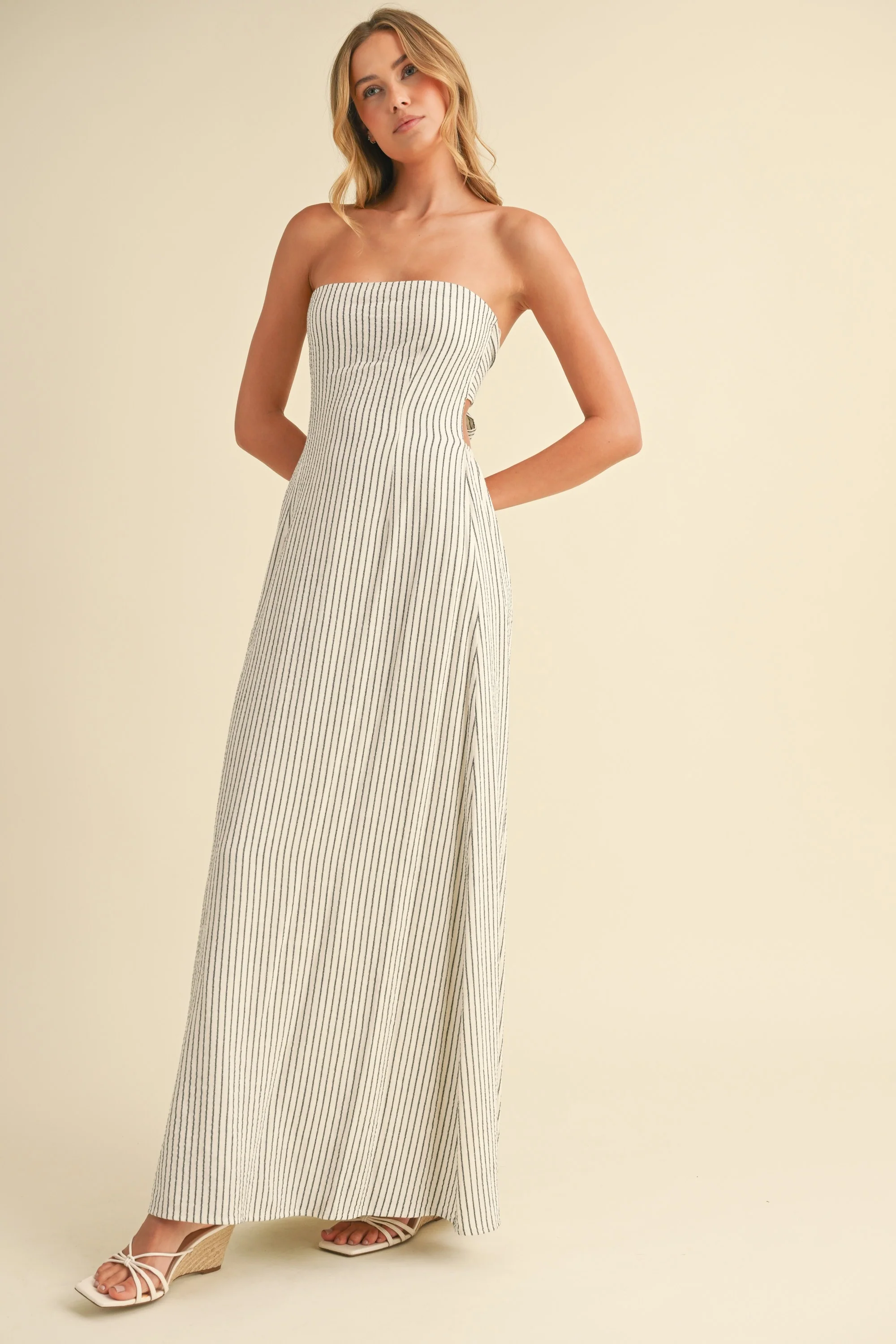 Euro Summer Stripe Maxi - Image 9