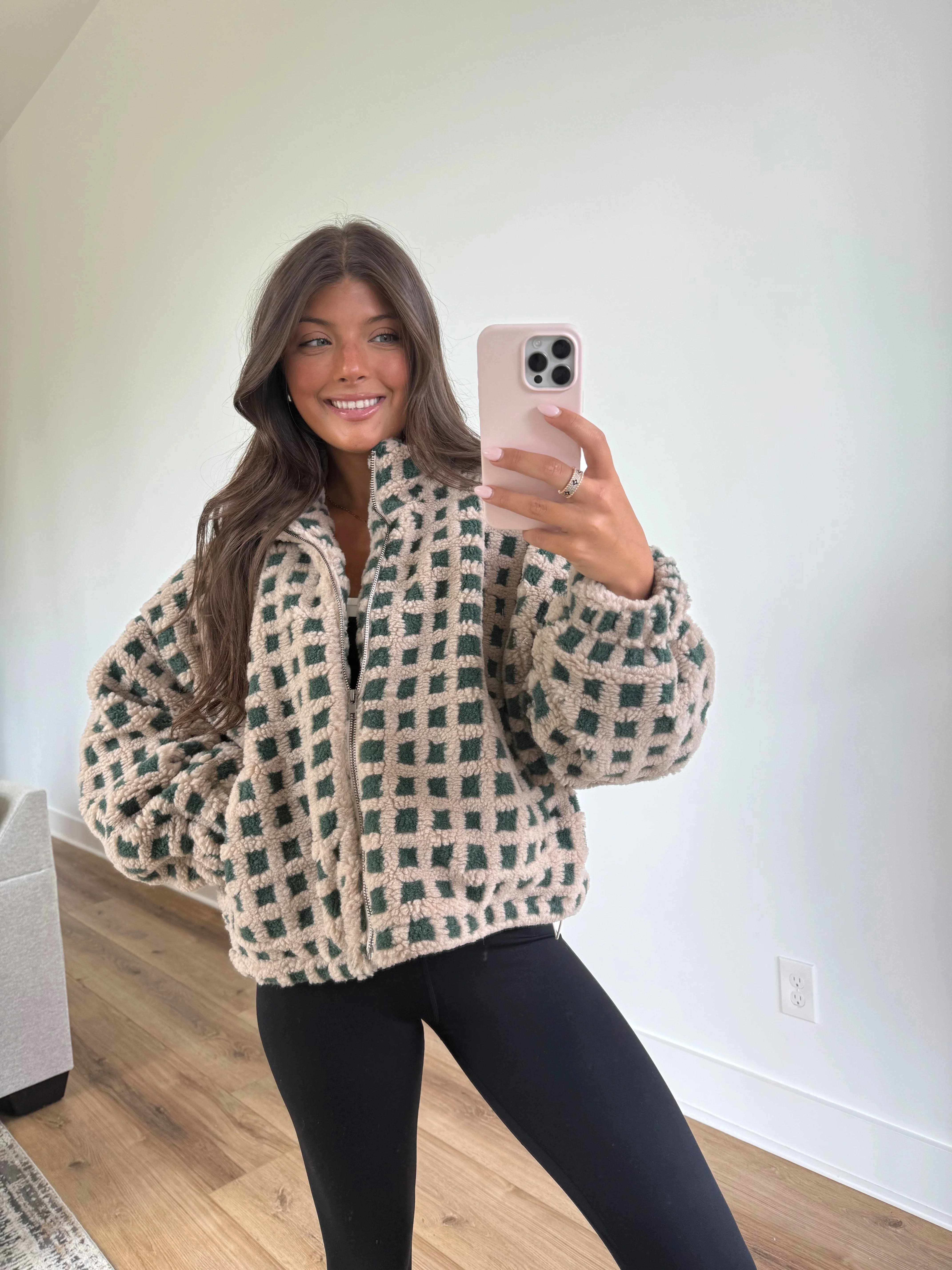 Evergreen Check Fleece - Image 2