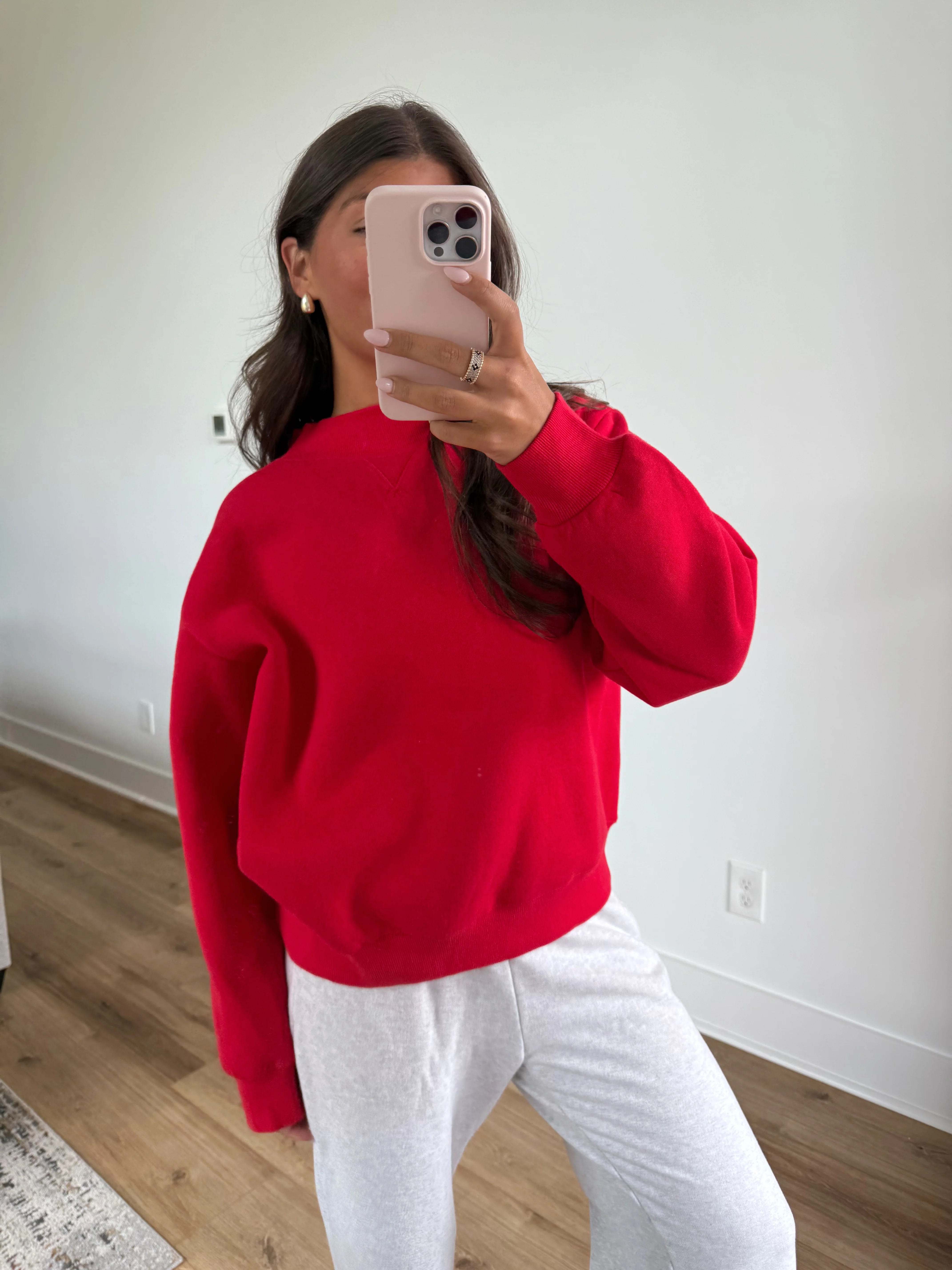 Everyday Mockneck (Red) - Image 2