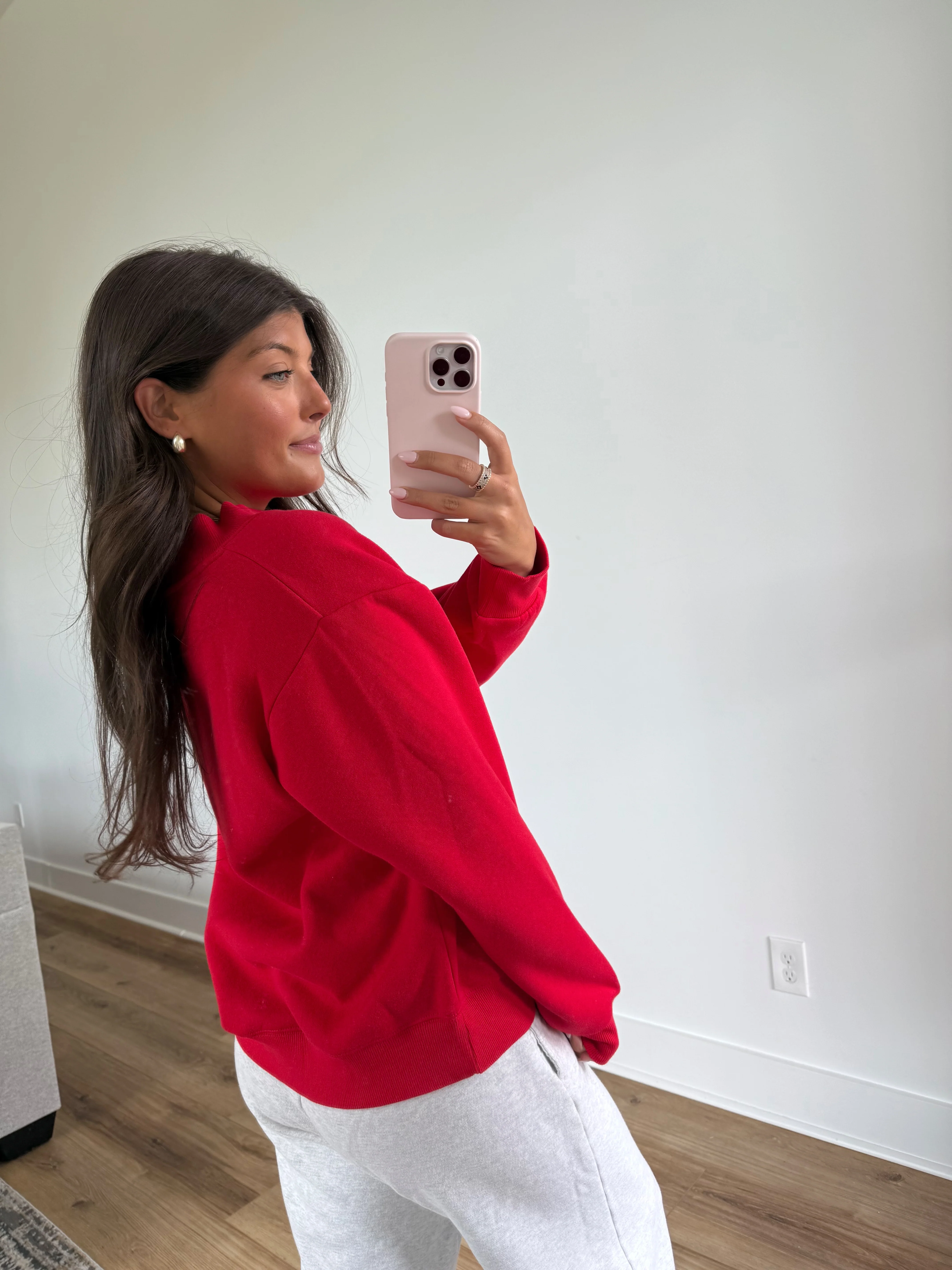 Everyday Mockneck (Red) - Image 3