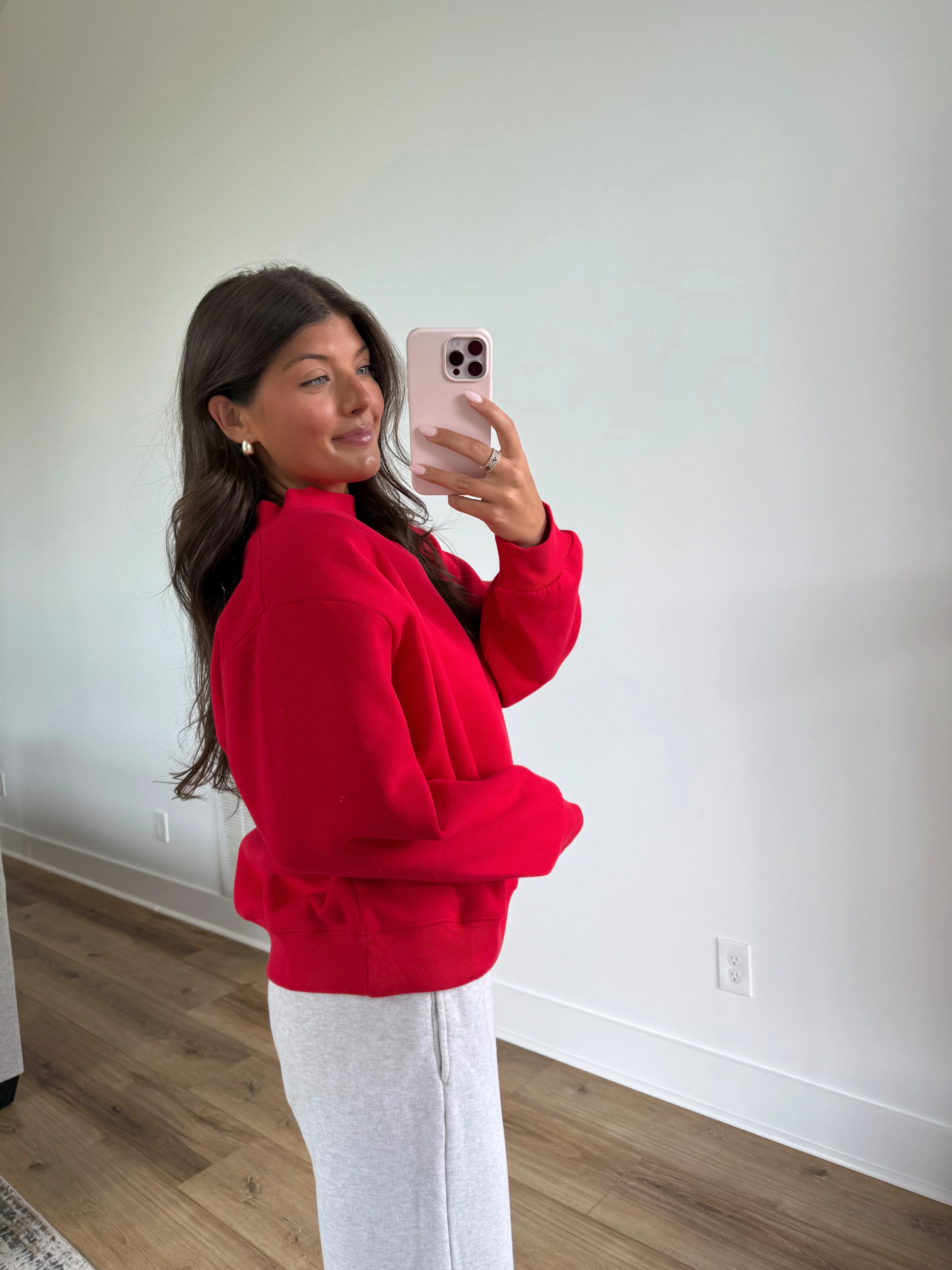 Everyday Mockneck (Red) - Image 5