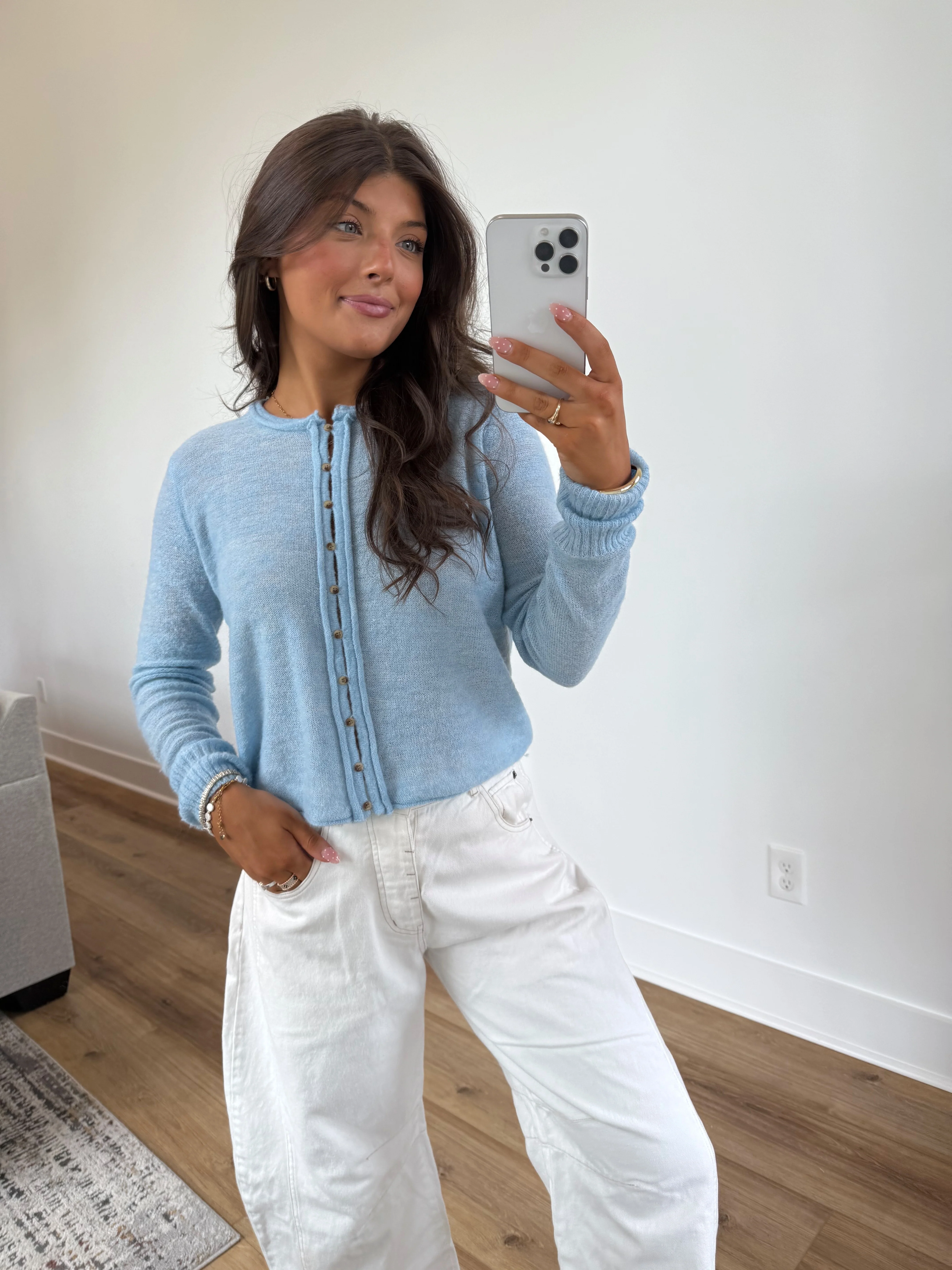 Fifth Avenue Cardigan (Blue)
