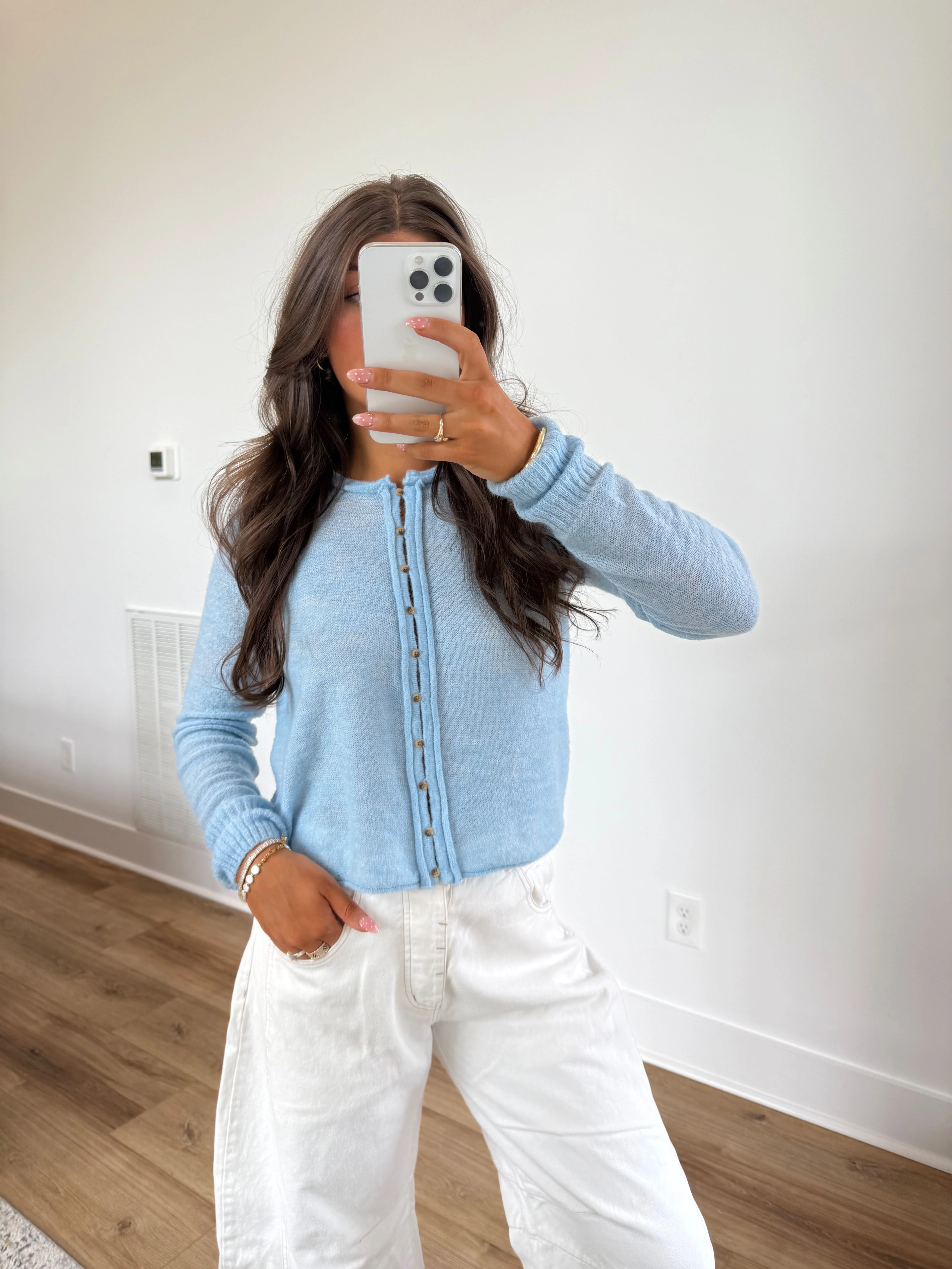 Fifth Avenue Cardigan (Blue) - Image 2