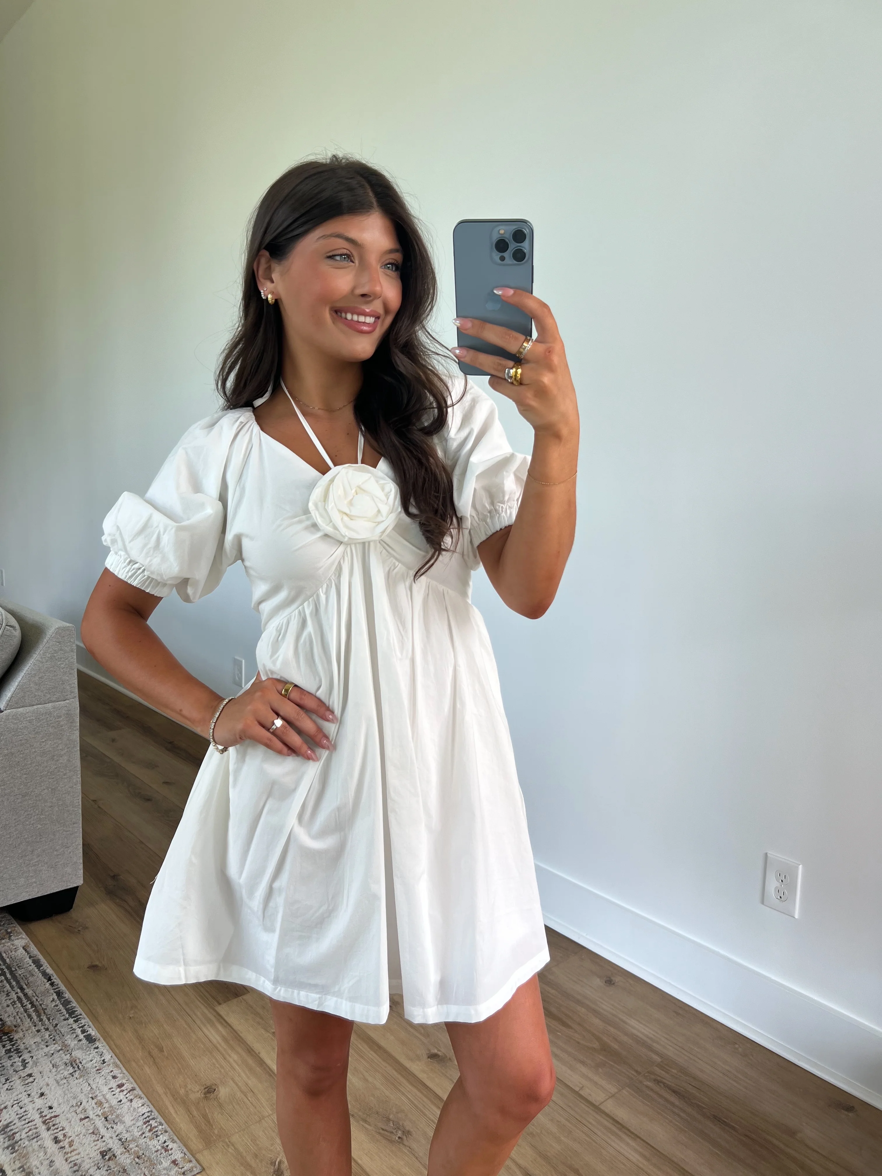 Final Rose Mini Dress - Image 5