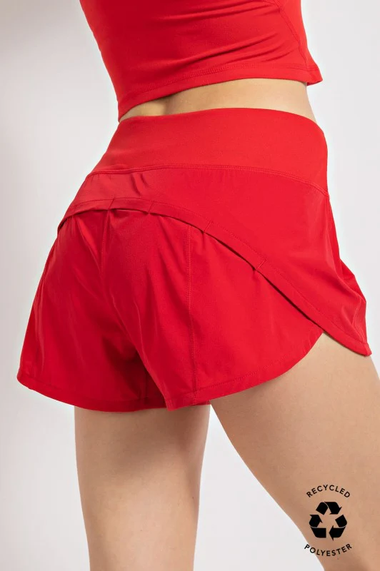 GA Red Active Shorts - Image 4