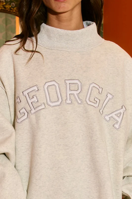 Georgia Fleece Mockneck - Image 10