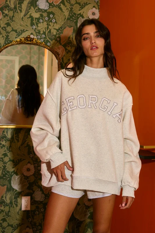 Georgia Fleece Mockneck - Image 8