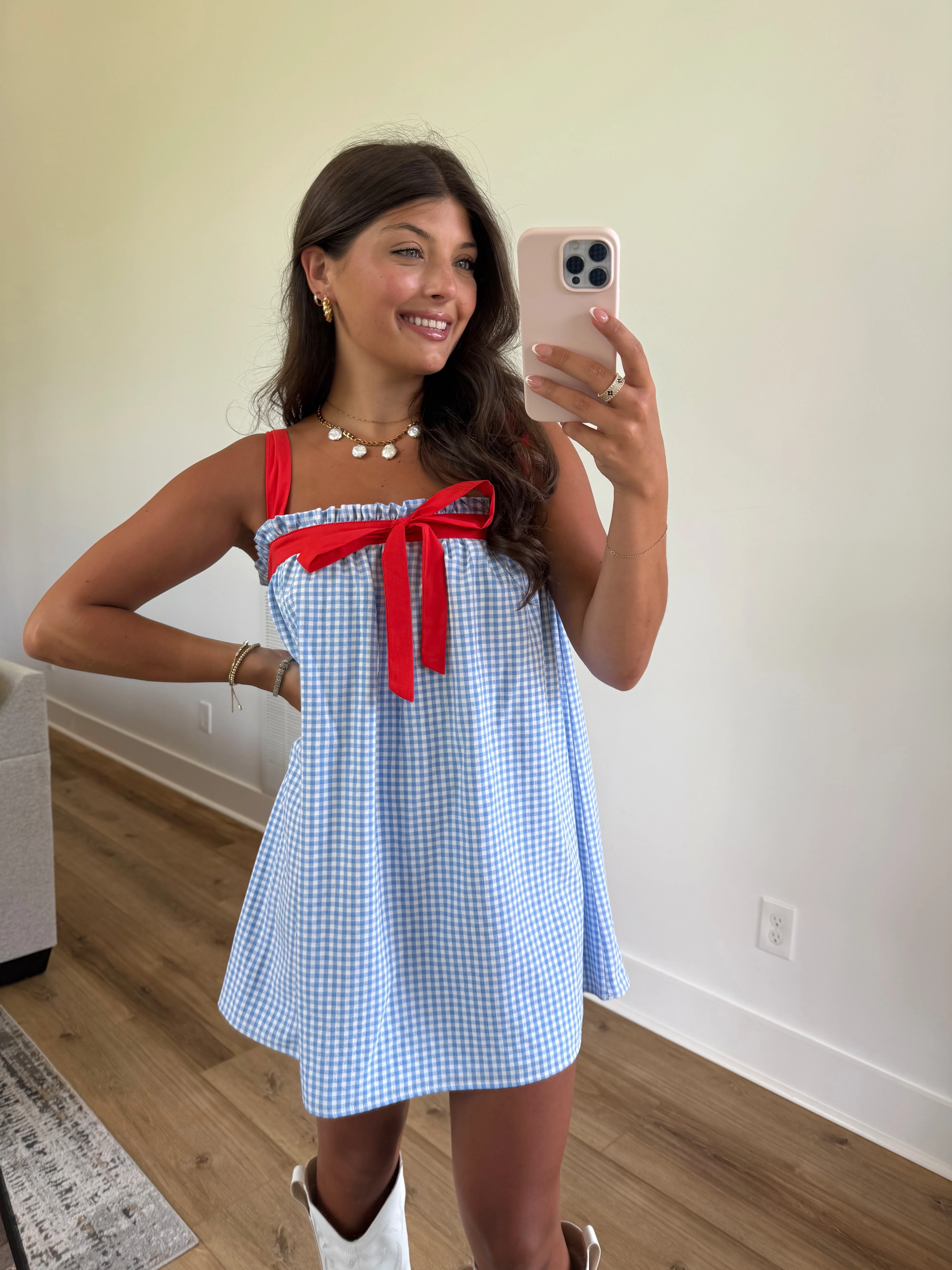 Going To The BBQ Mini Dress - Image 5