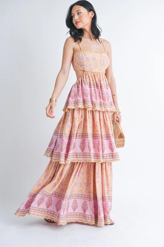 Golden Cider Maxi Dress - Image 5