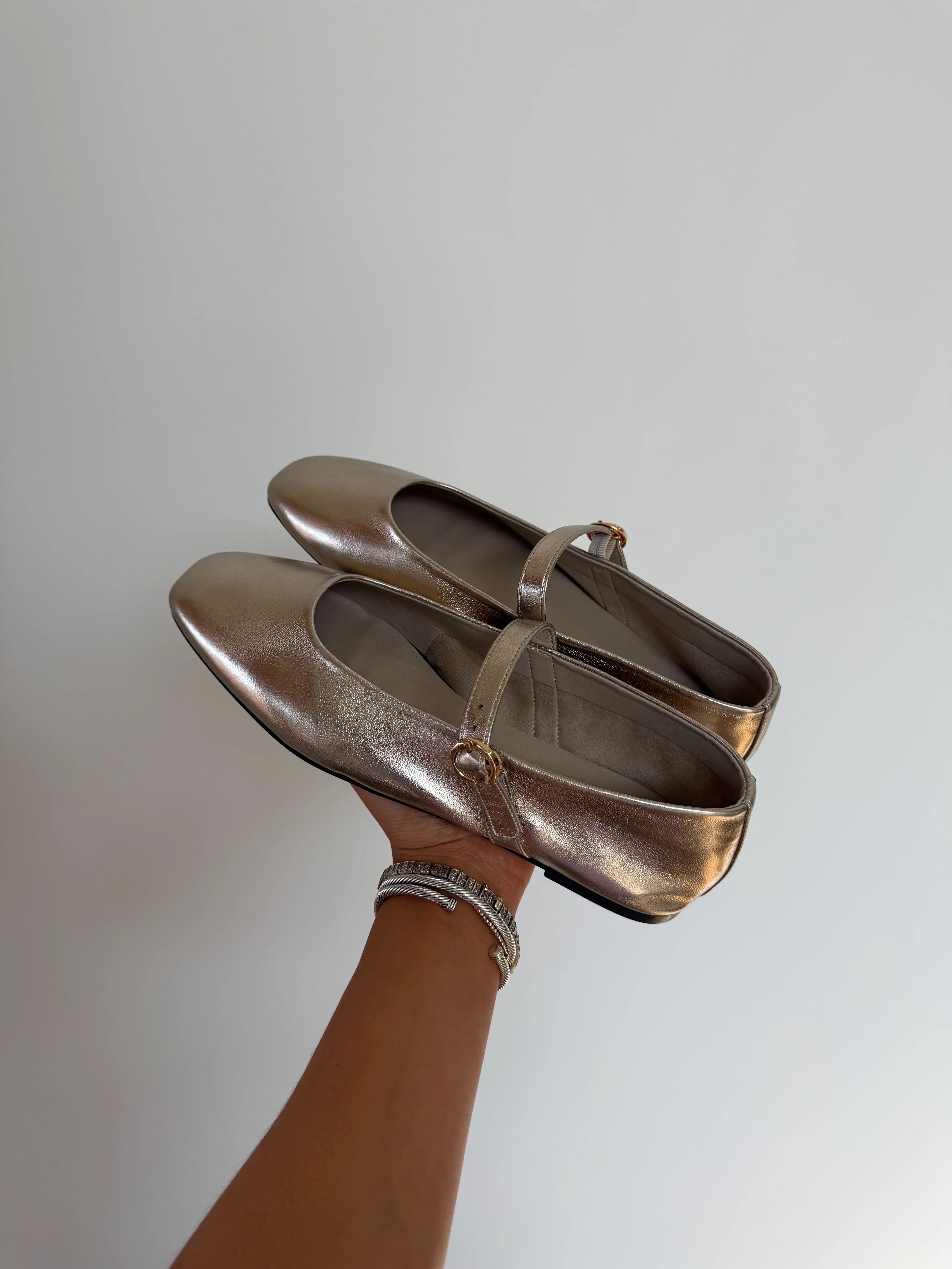 Golden Girl Ballet Flats - Image 2