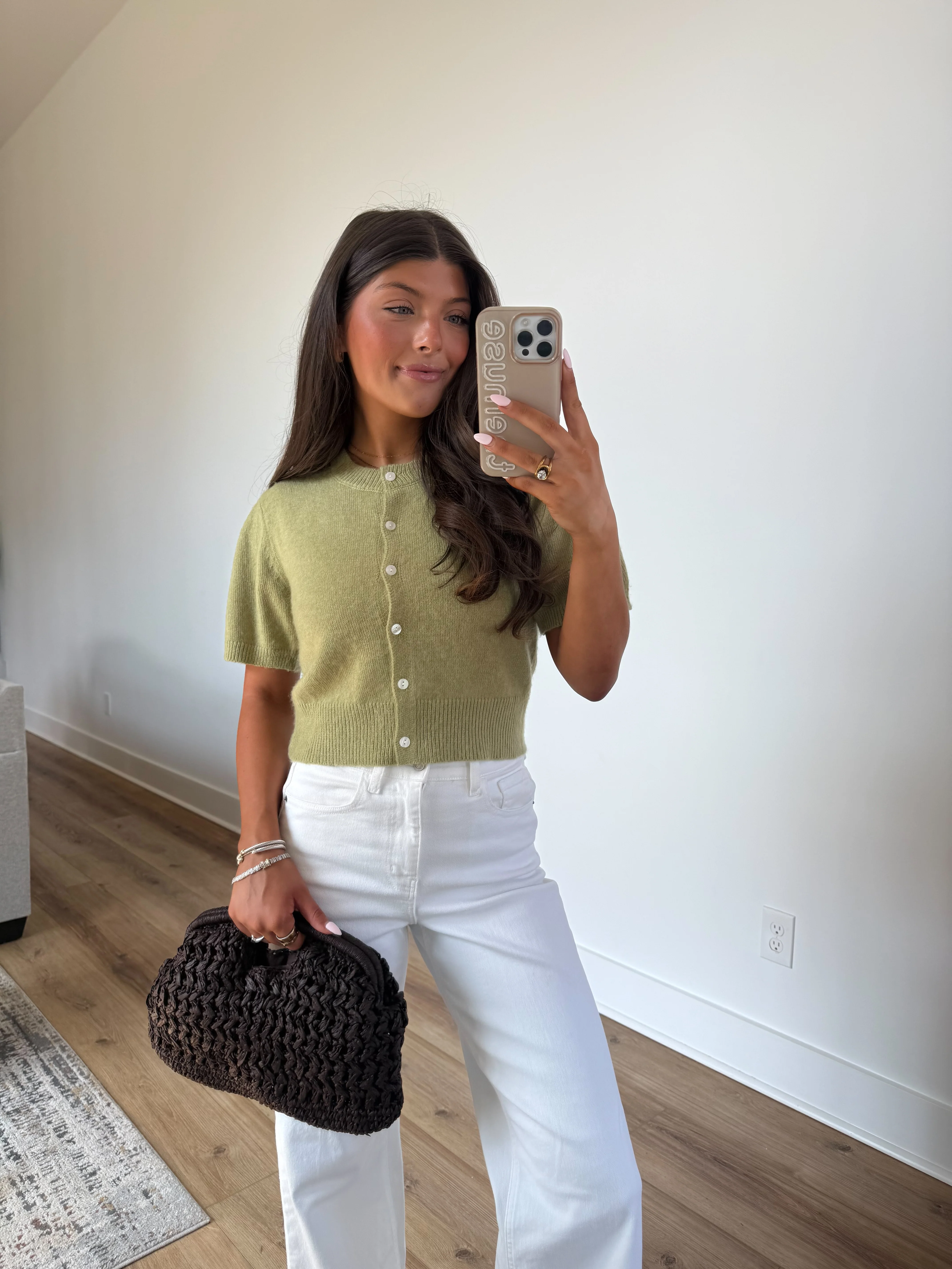 Green Knit Tee - Image 4