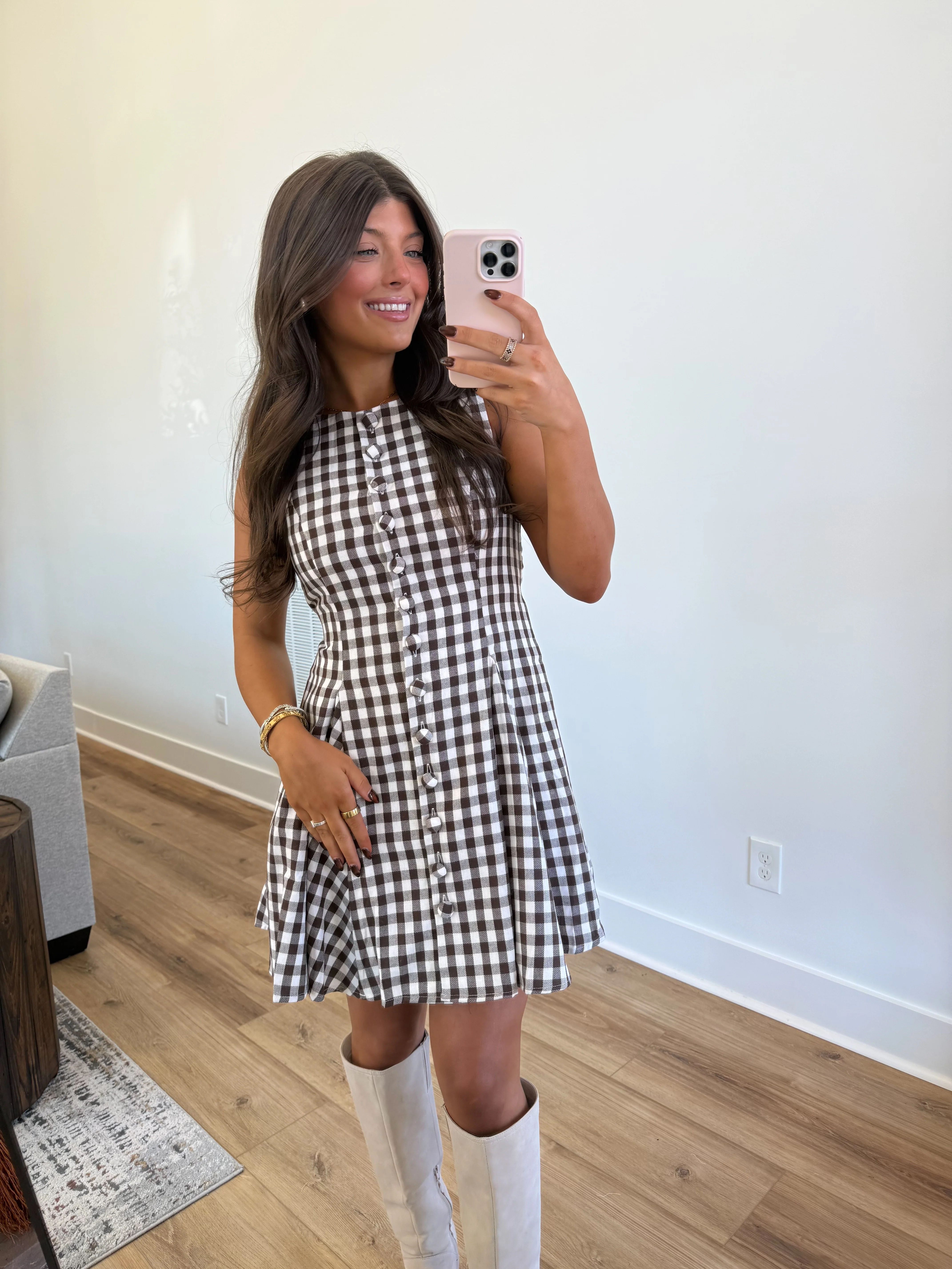 Hardin Gingham Dress - Image 2