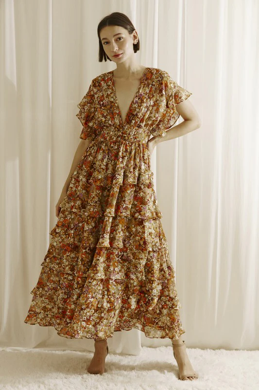 Harvest Waltz Maxi Dress - Image 10