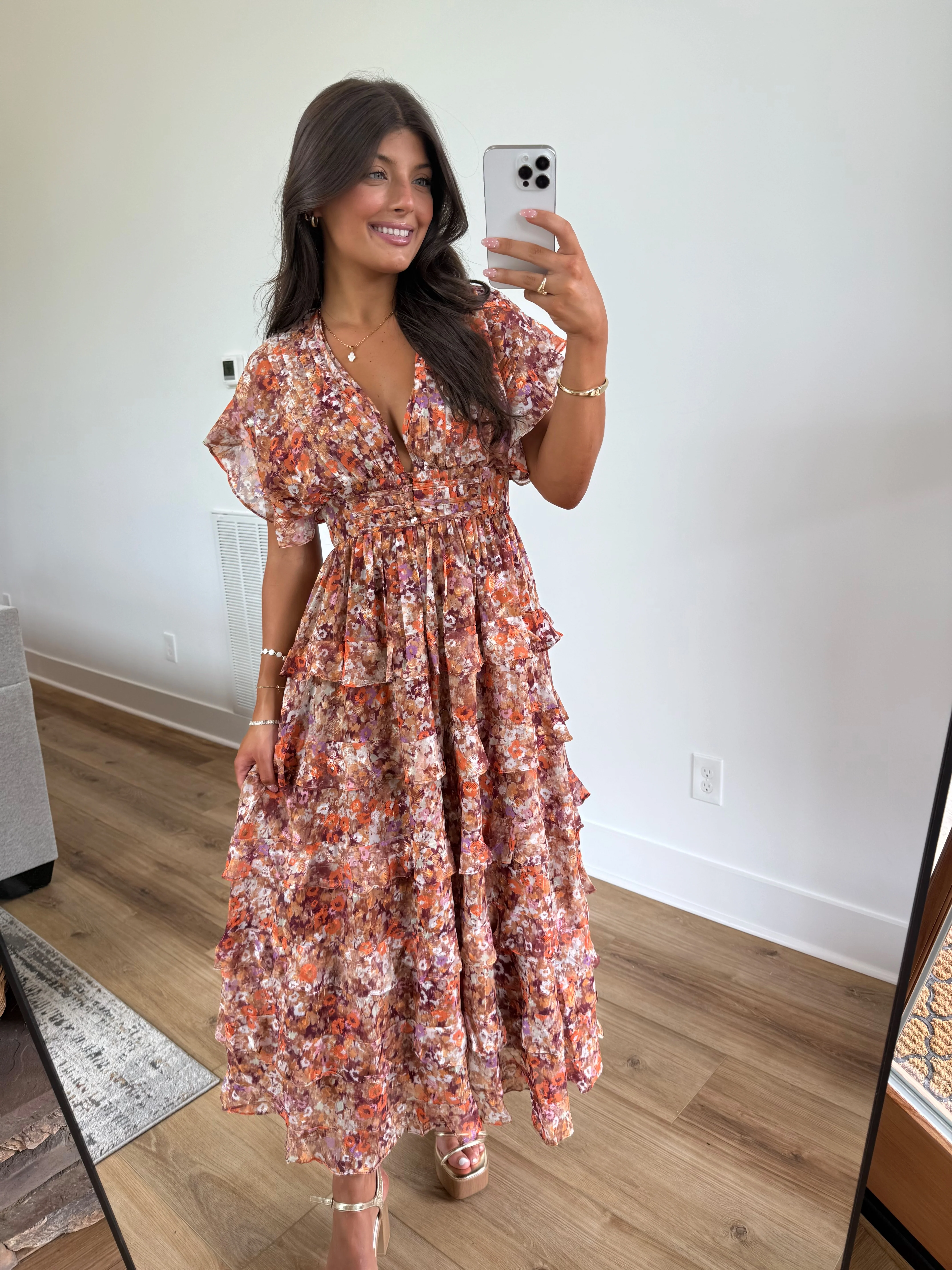 Harvest Waltz Maxi Dress - Image 3