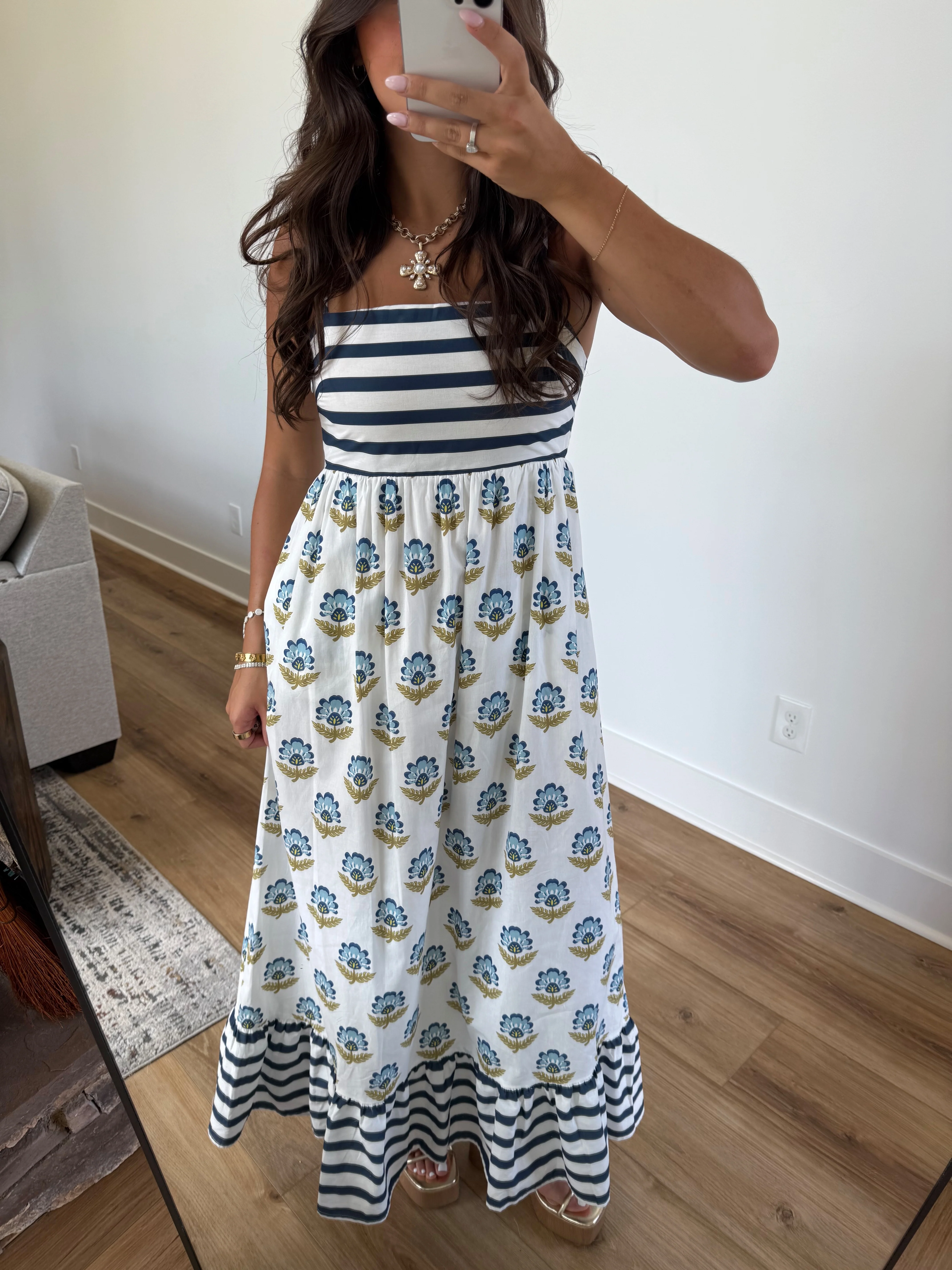 Tides + Petals Maxi Dress - Image 2