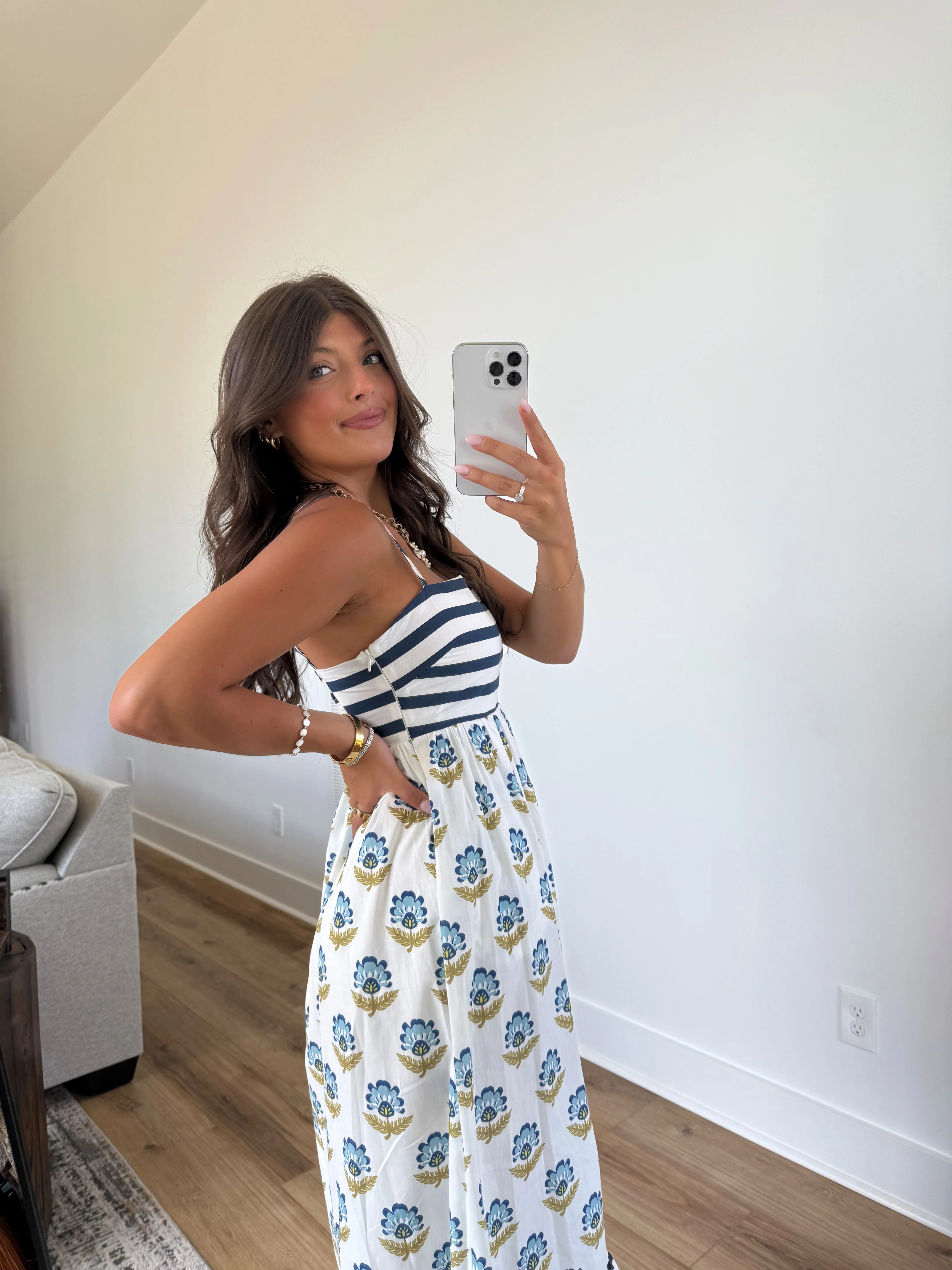 Tides + Petals Maxi Dress - Image 3