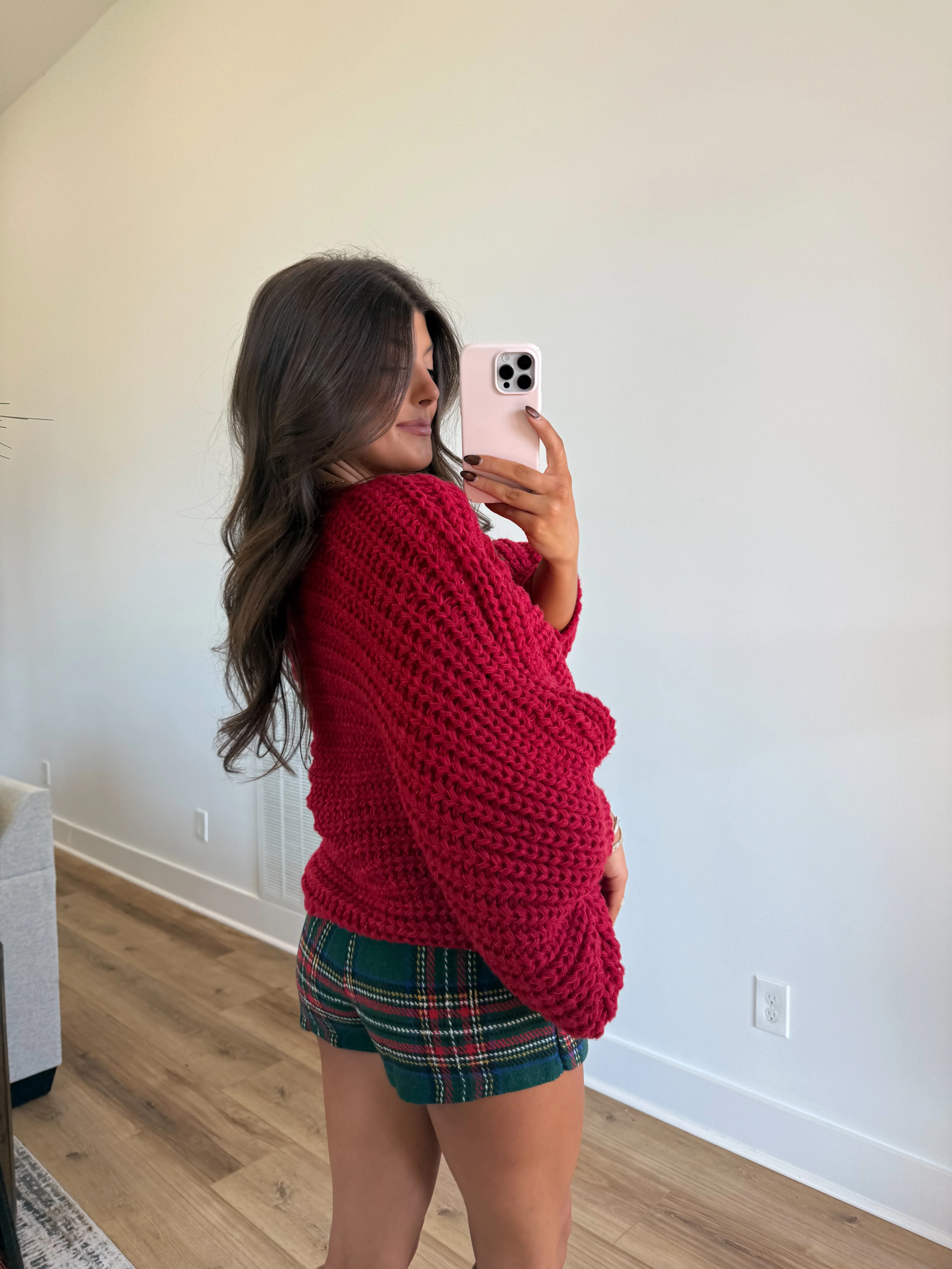 Holiday Bow Sweater (Red) - Image 5