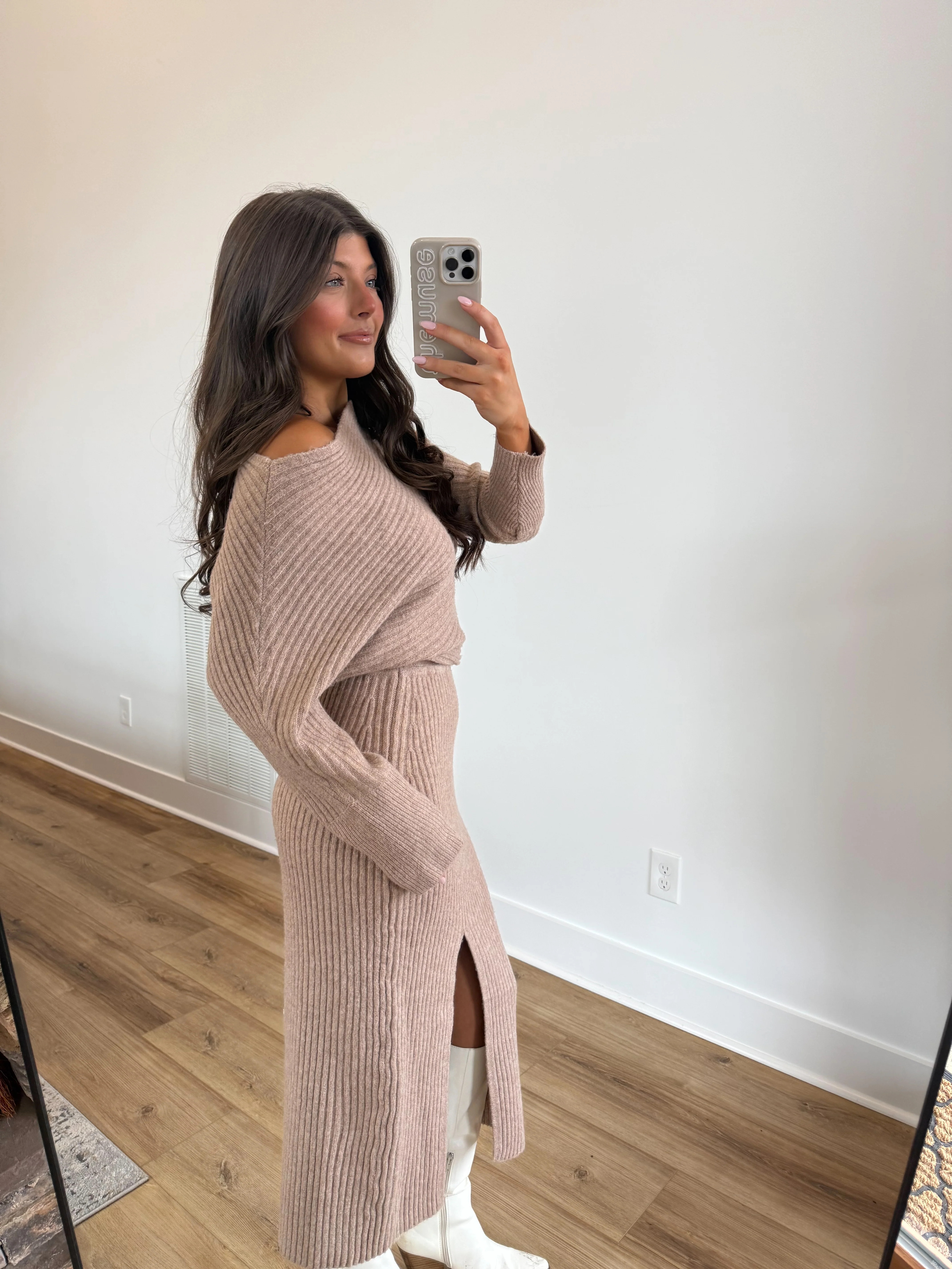 Holiday Toast Knit Dress - Image 3