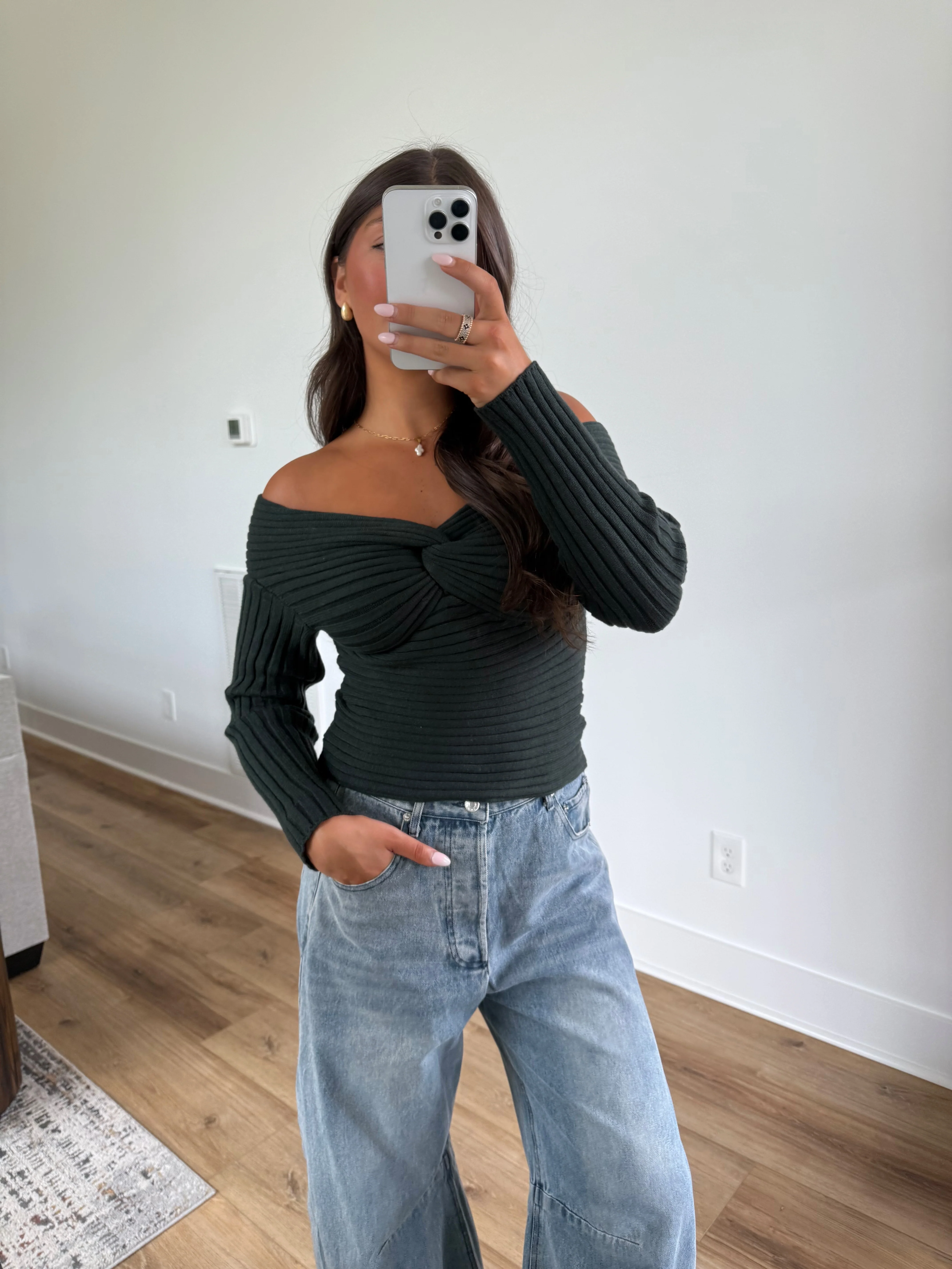 Holly Green Sweater - Image 2