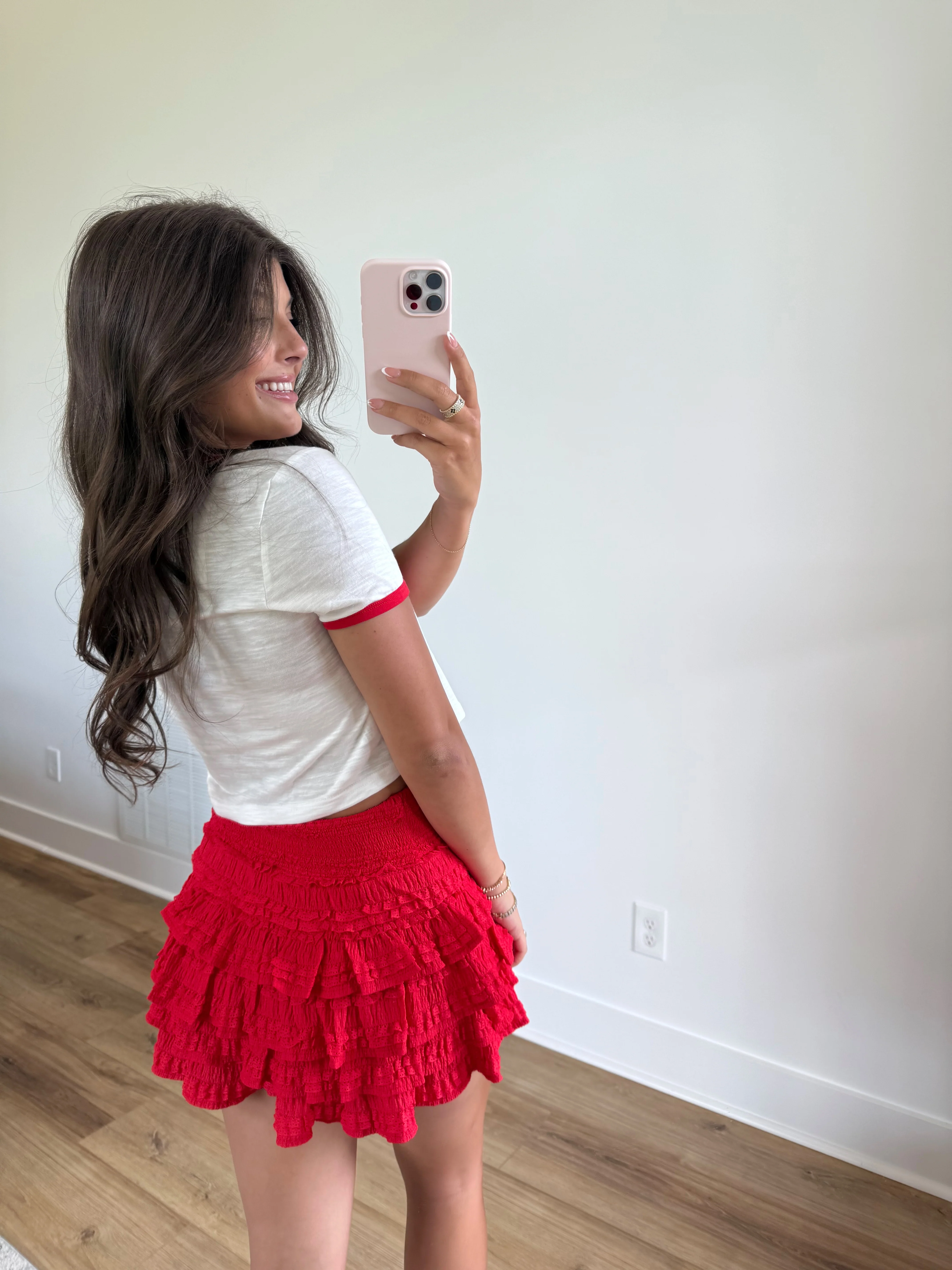 Hot Shot Skort (Red) - Image 3