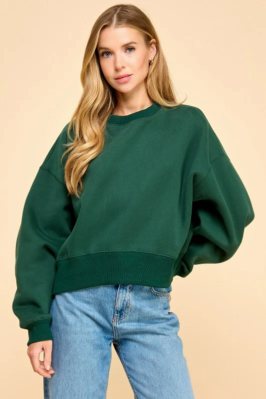 Hunter Green Sweatshort Set - Image 6