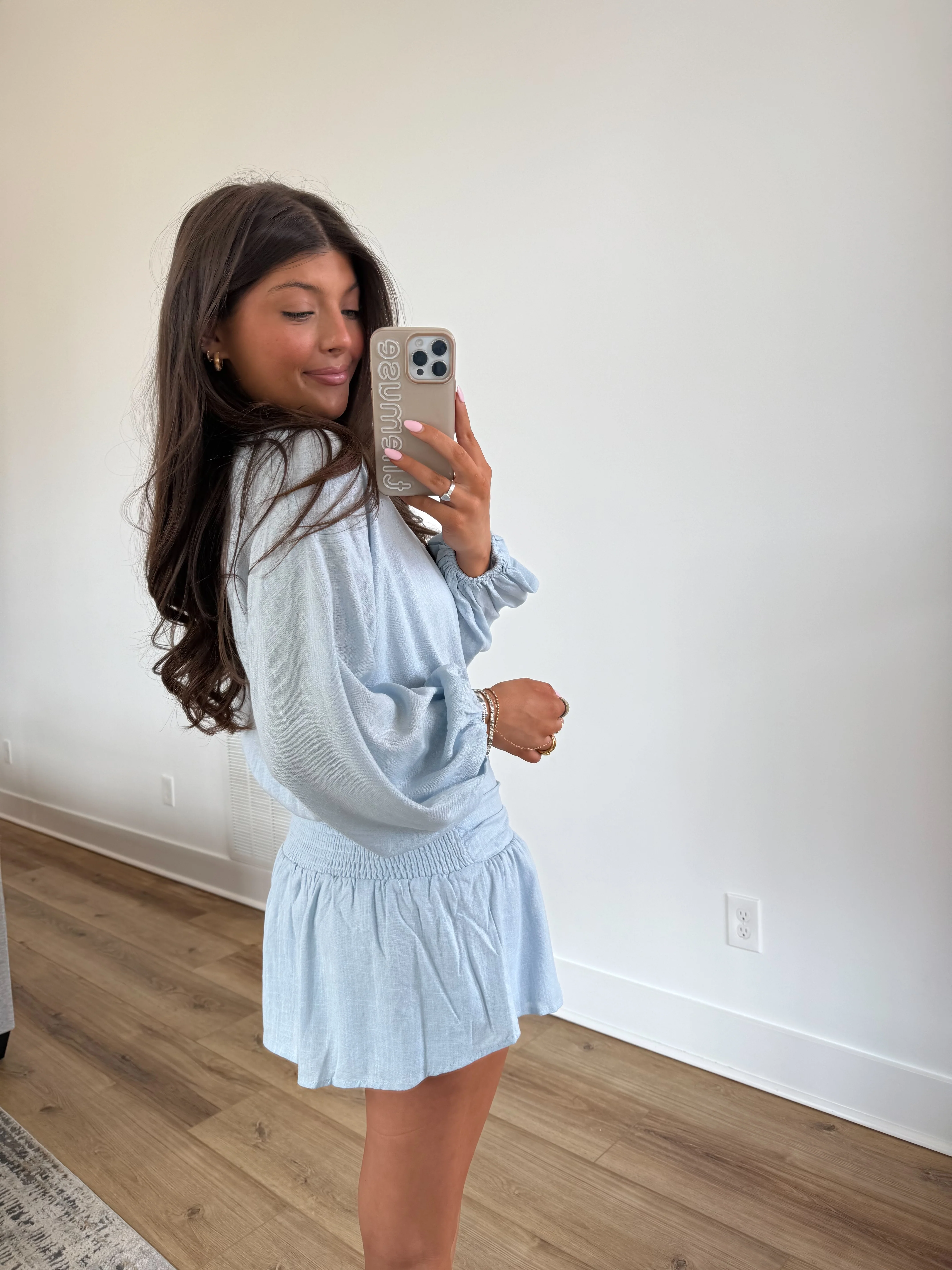 Island Princess Linen Romper - Image 3