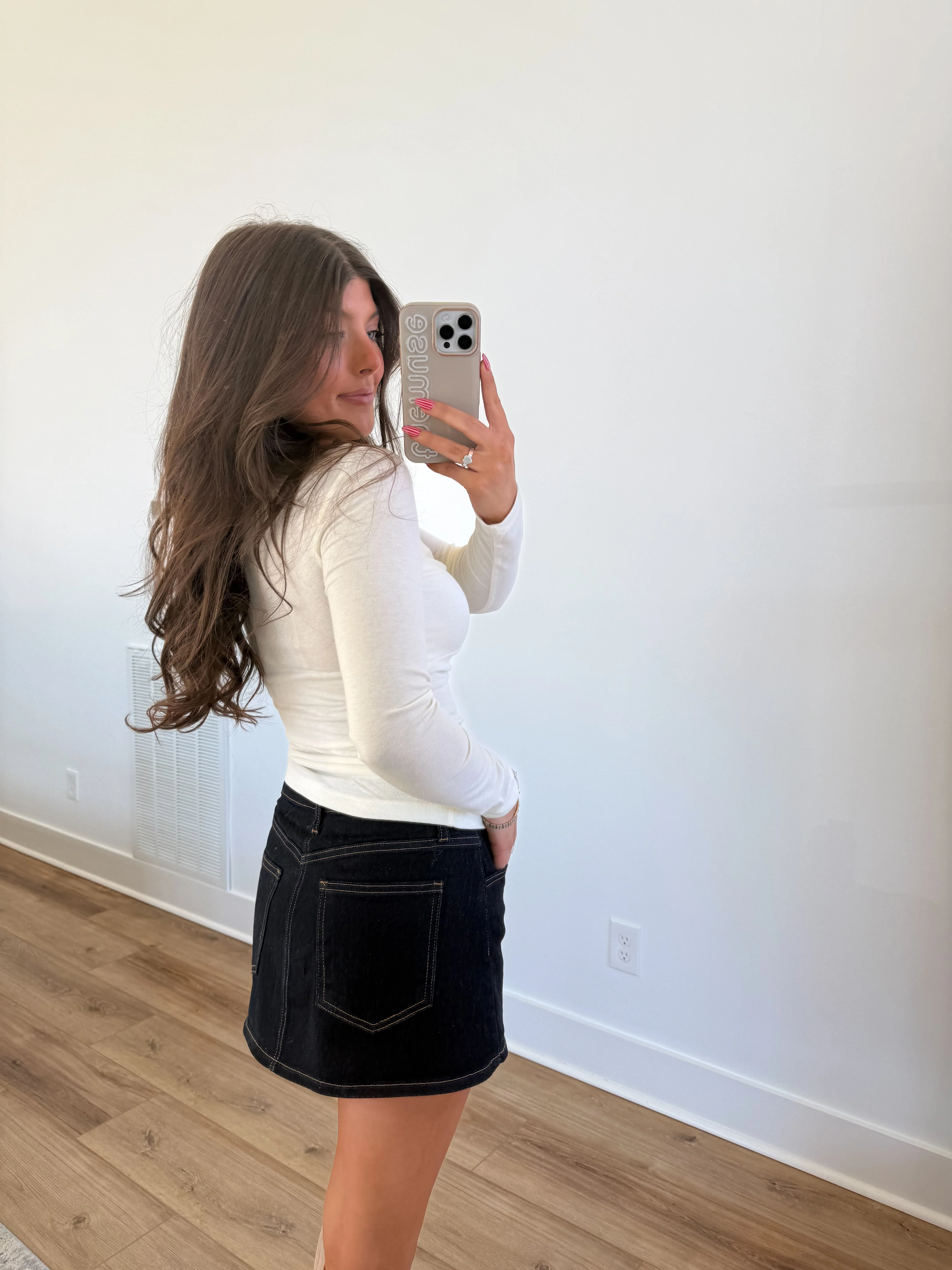 Ivory Twist Front Top - Image 4