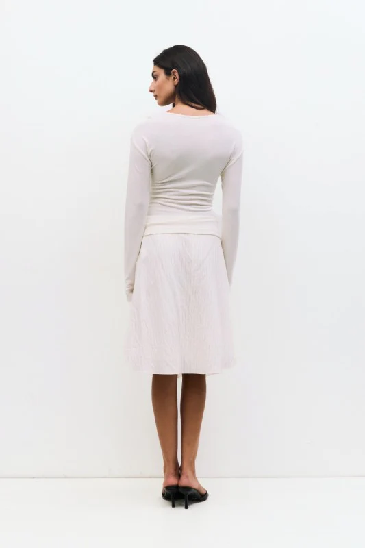 Ivory Twist Front Top - Image 7