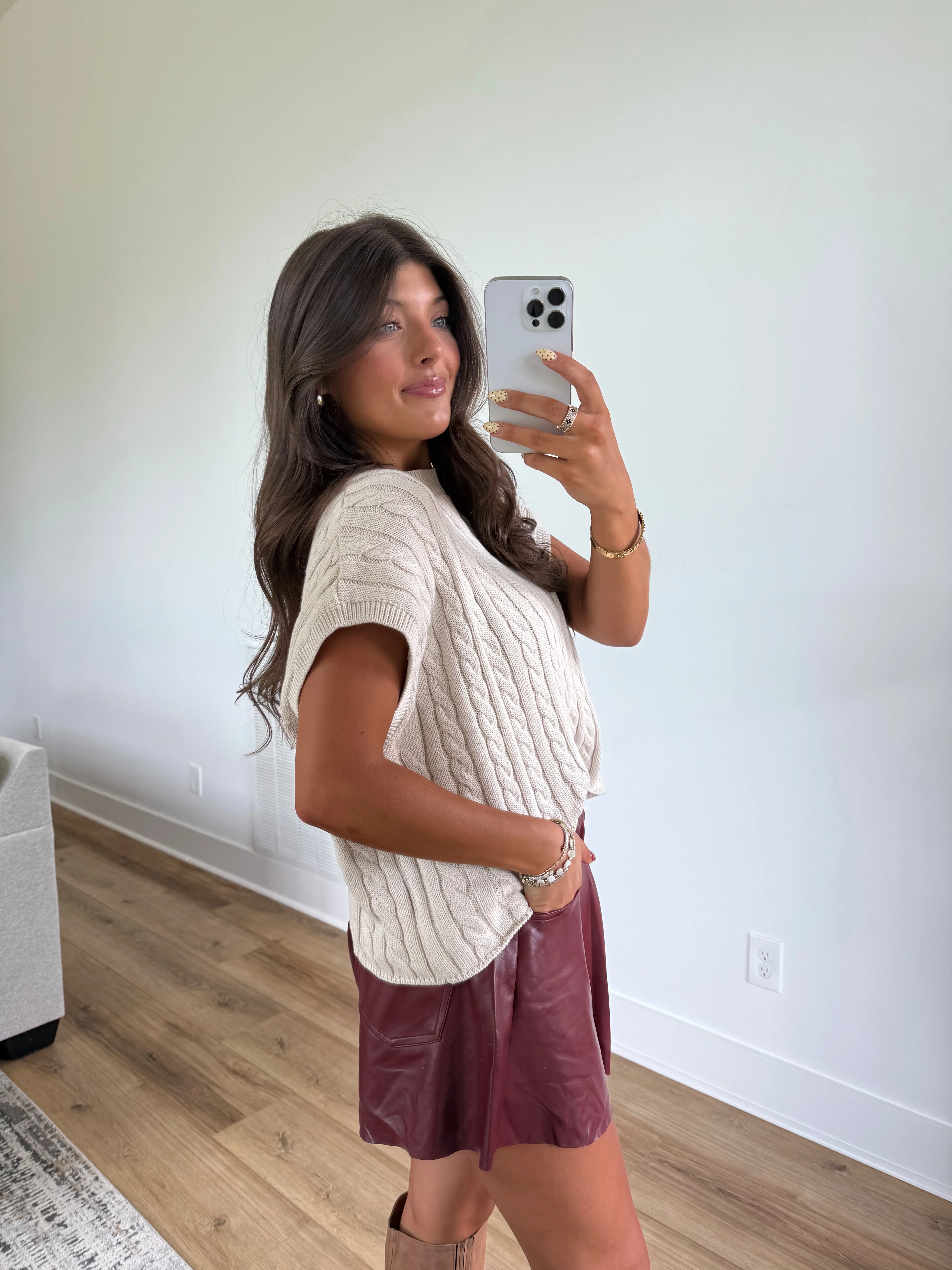 Ivy Cable Knit Top - Image 3