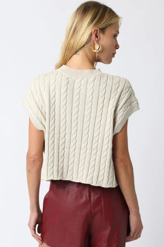 Ivy Cable Knit Top - Image 6