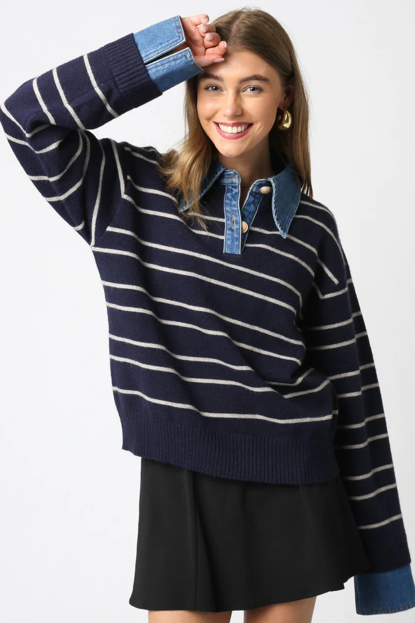 Jacks Stripe Sweater - Image 7