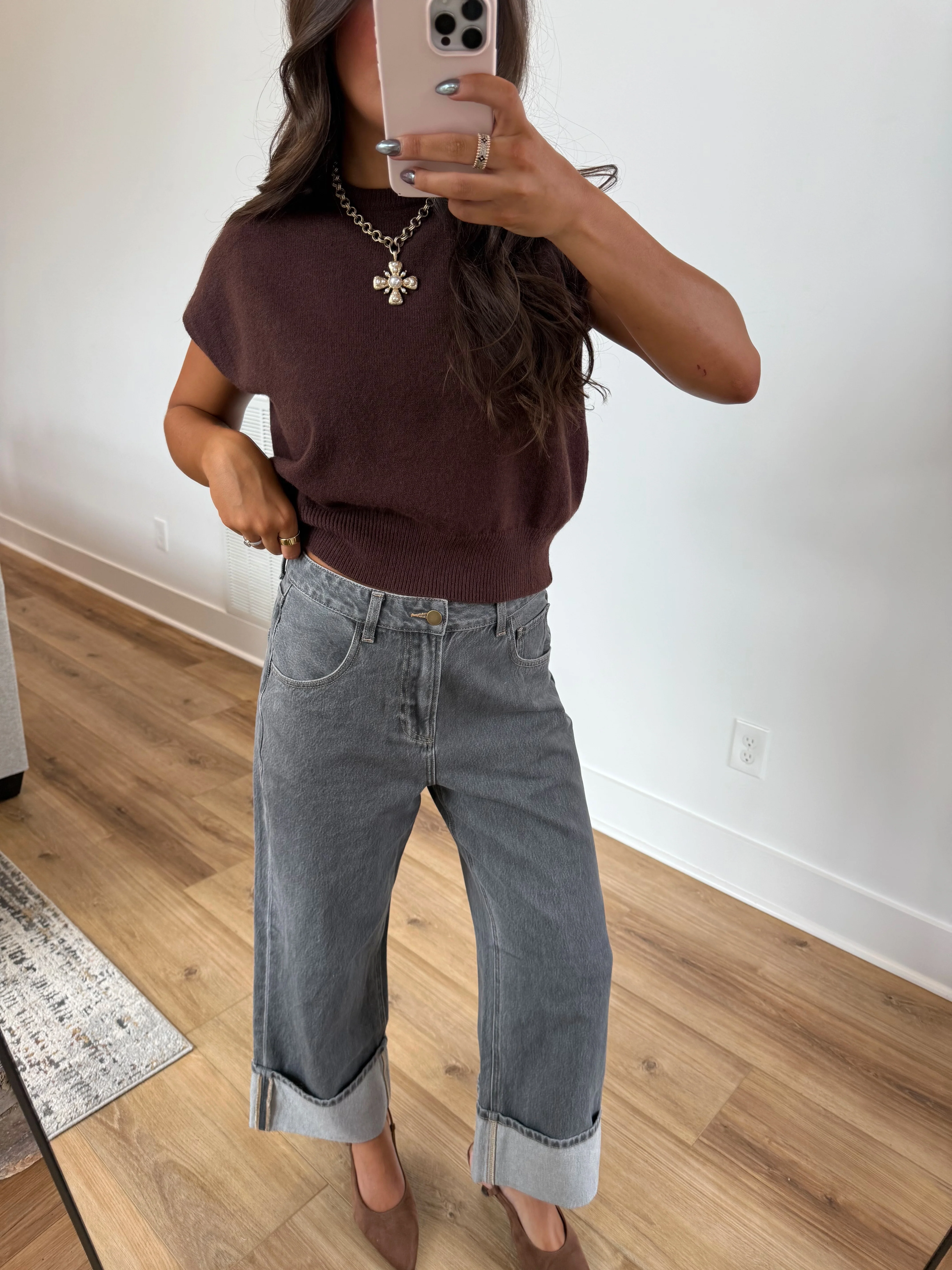 Kamryn Brown Sweater - Image 4