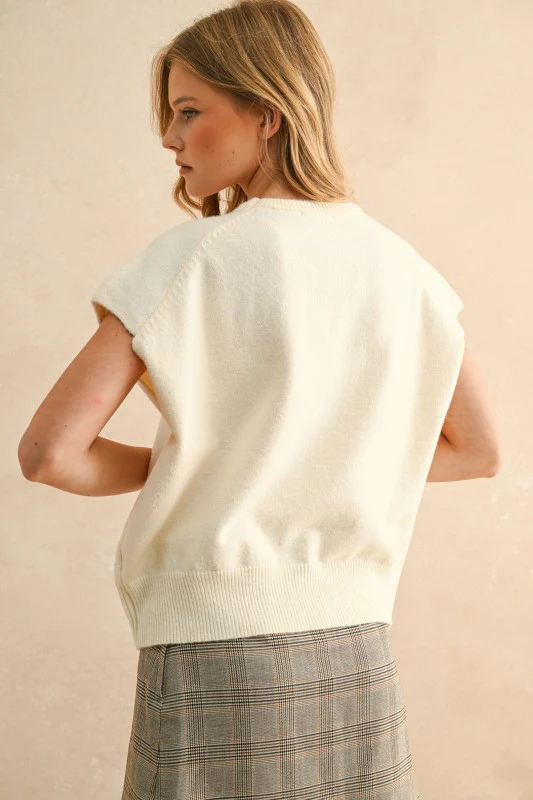 Kamryn Cream Sweater - Image 6