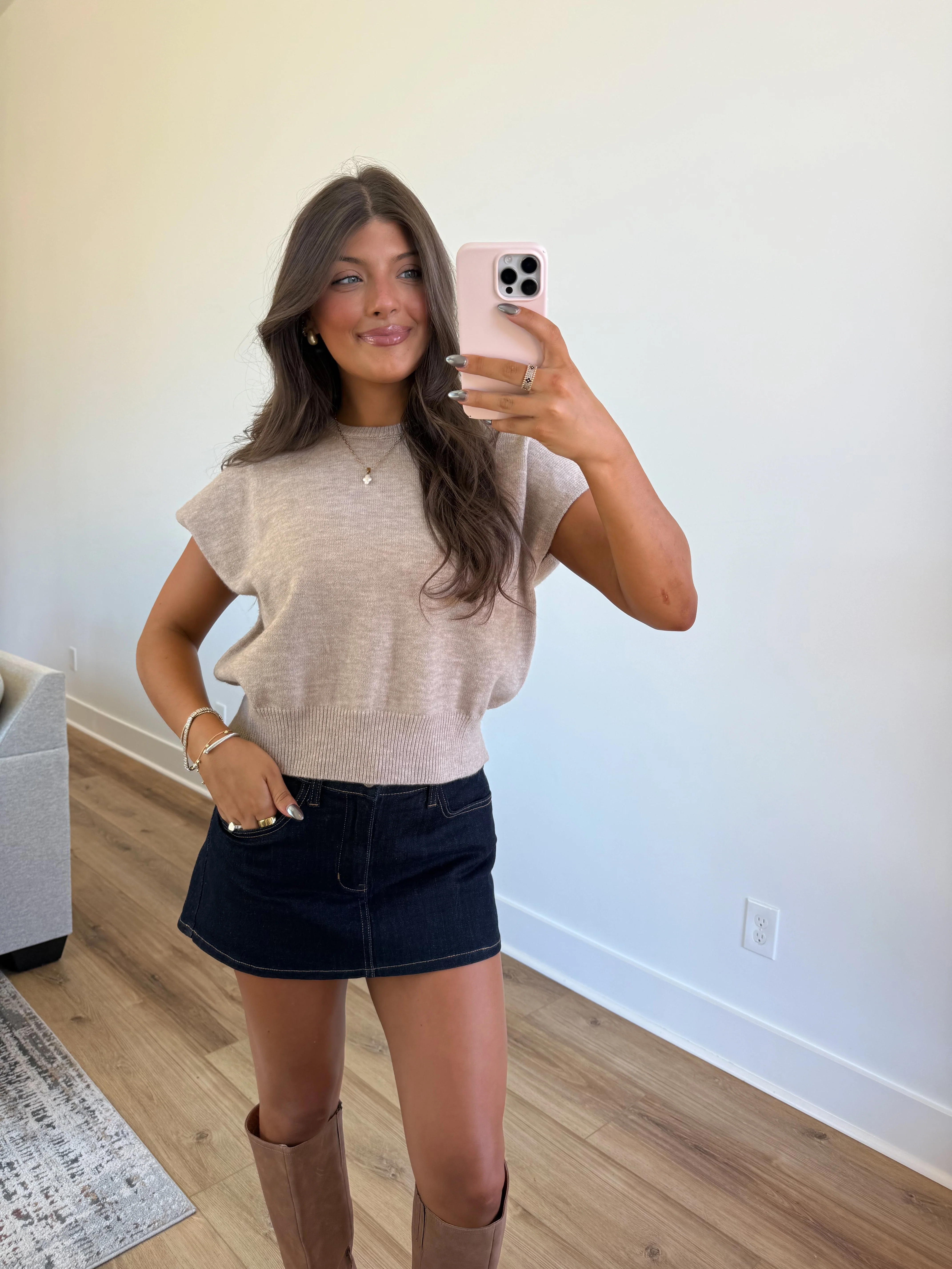 Kamryn Tan Sweater - Image 5
