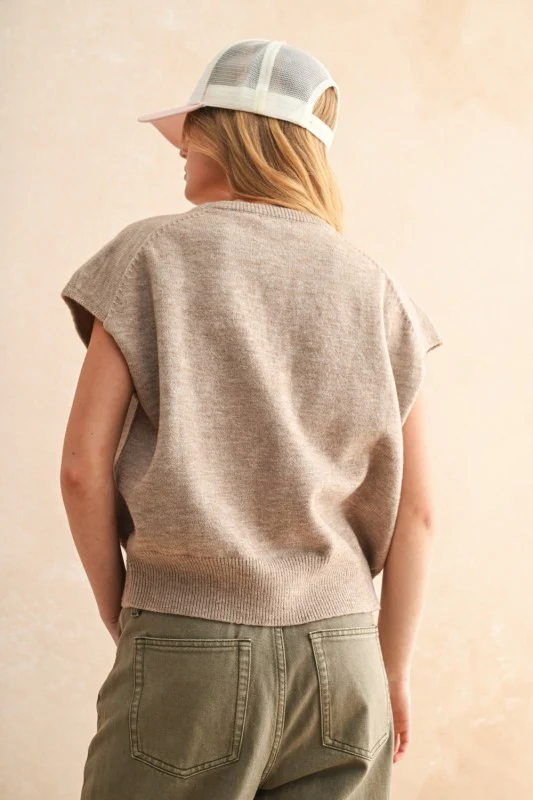 Kamryn Tan Sweater - Image 8