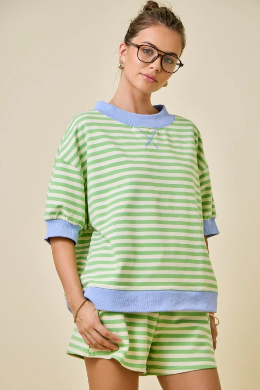 Key Lime Mockneck Set - Image 6