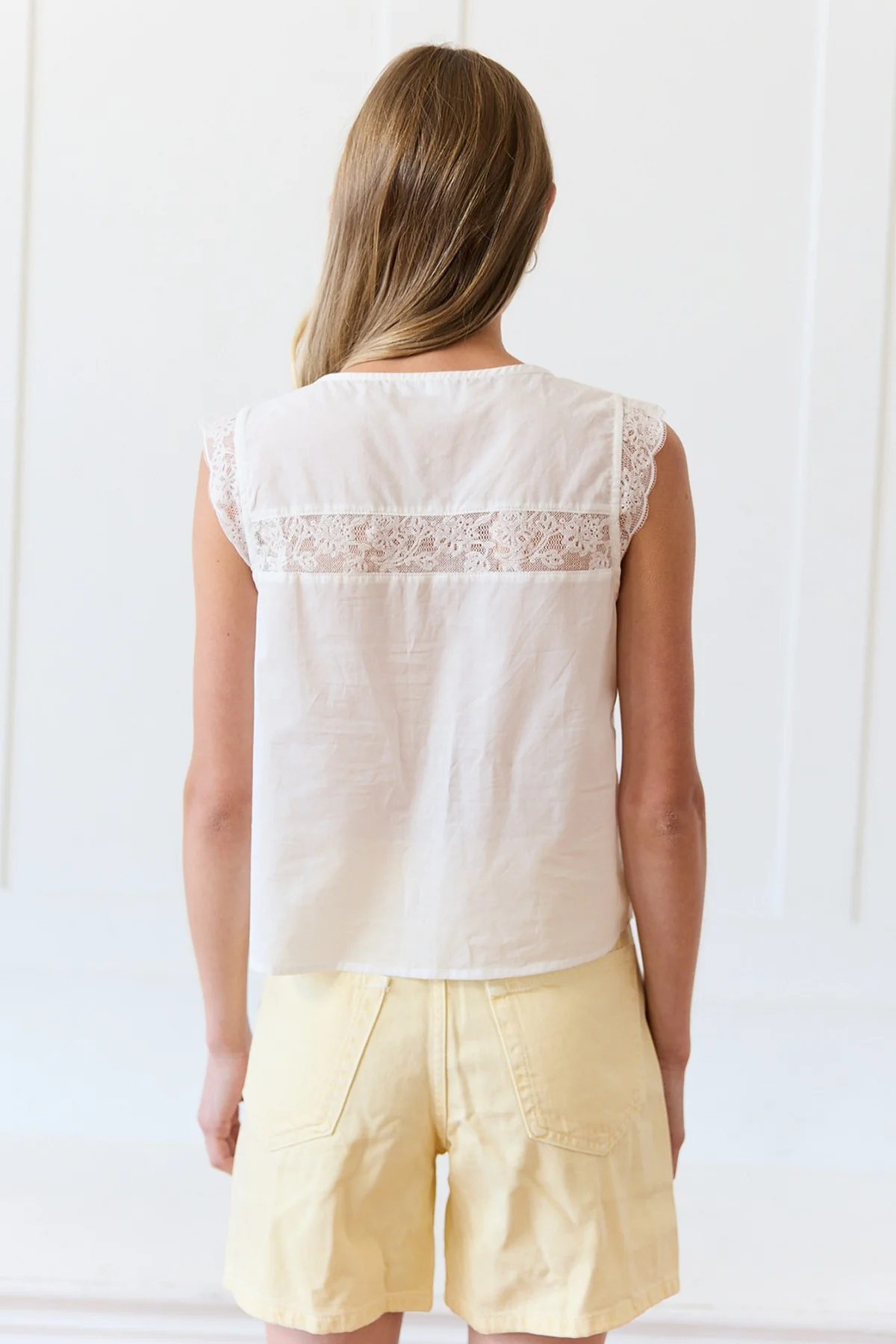 Lace Trim Blouse - Image 6