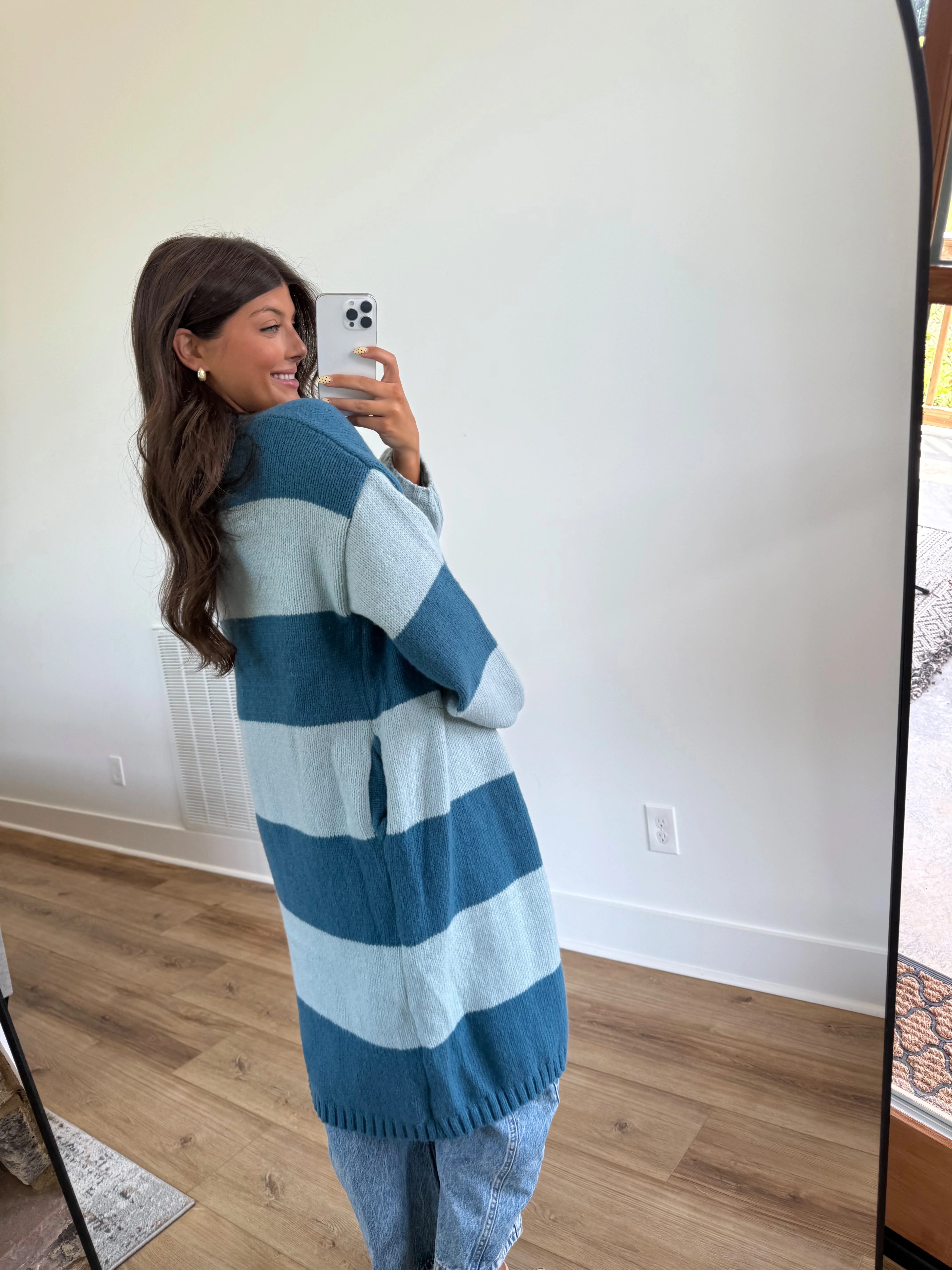 Lakeside Stripe Cardigan - Image 6