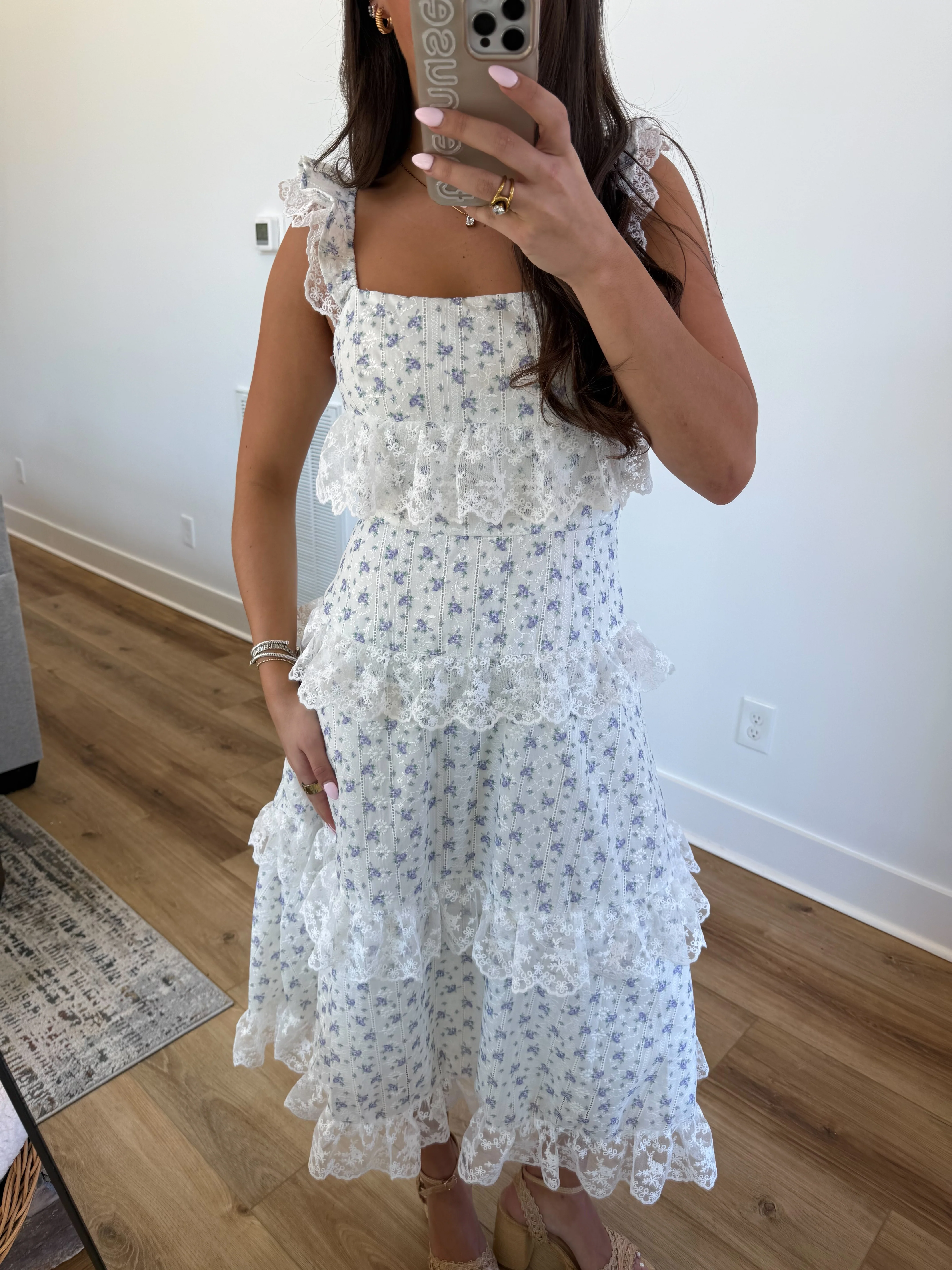 Lavender Fields Midi Dress - Image 2