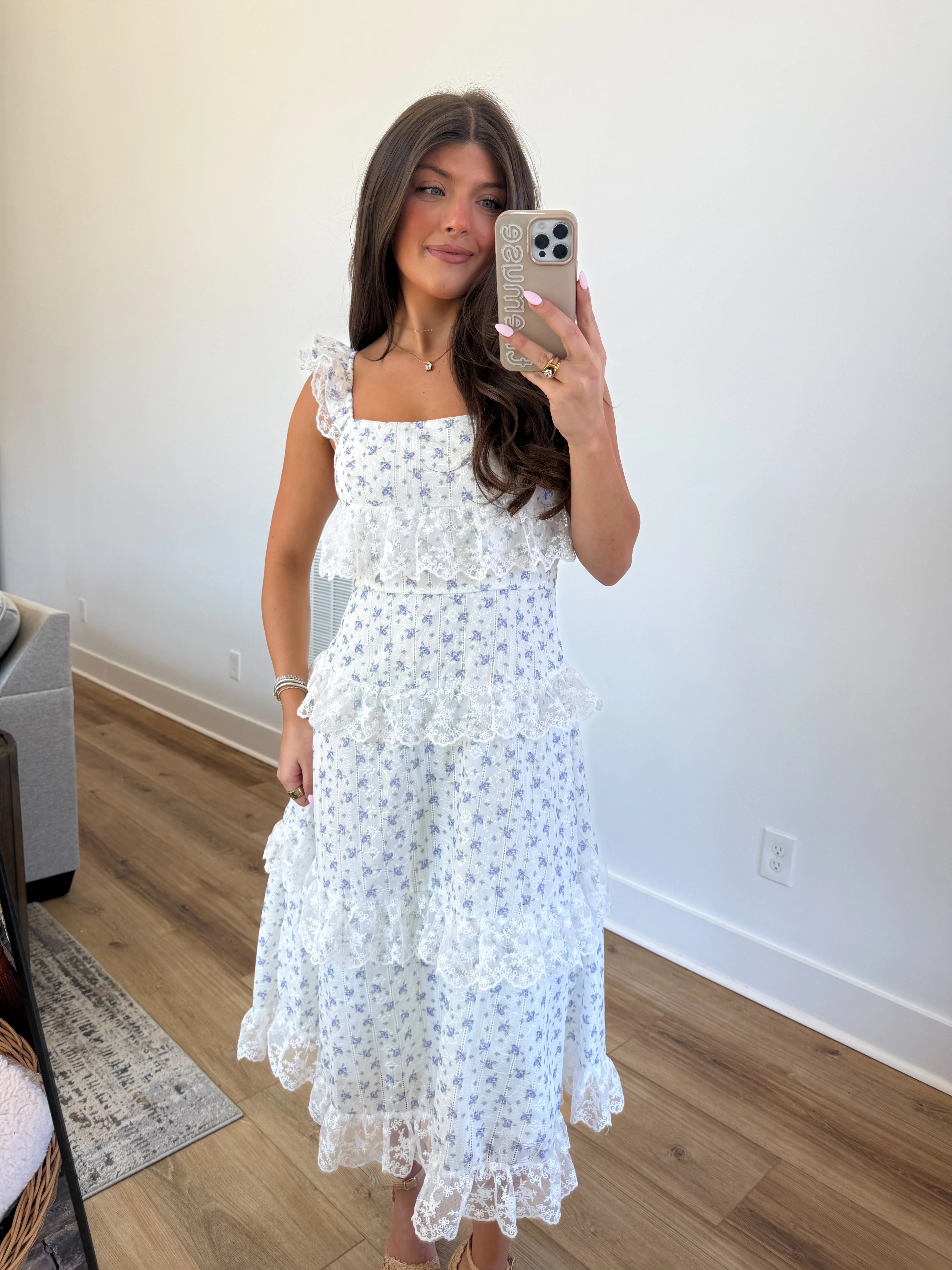 Lavender Fields Midi Dress - Image 3