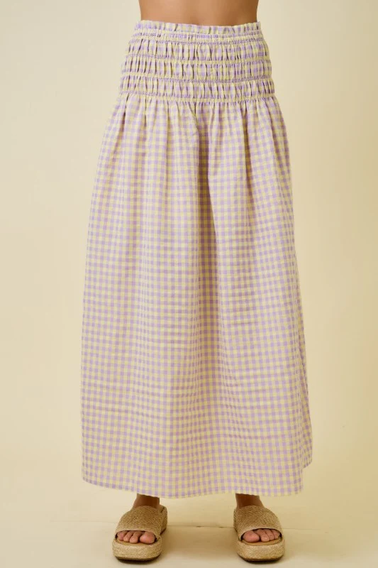 Lavender/Lemon Gingham Set (Restock) - Image 9