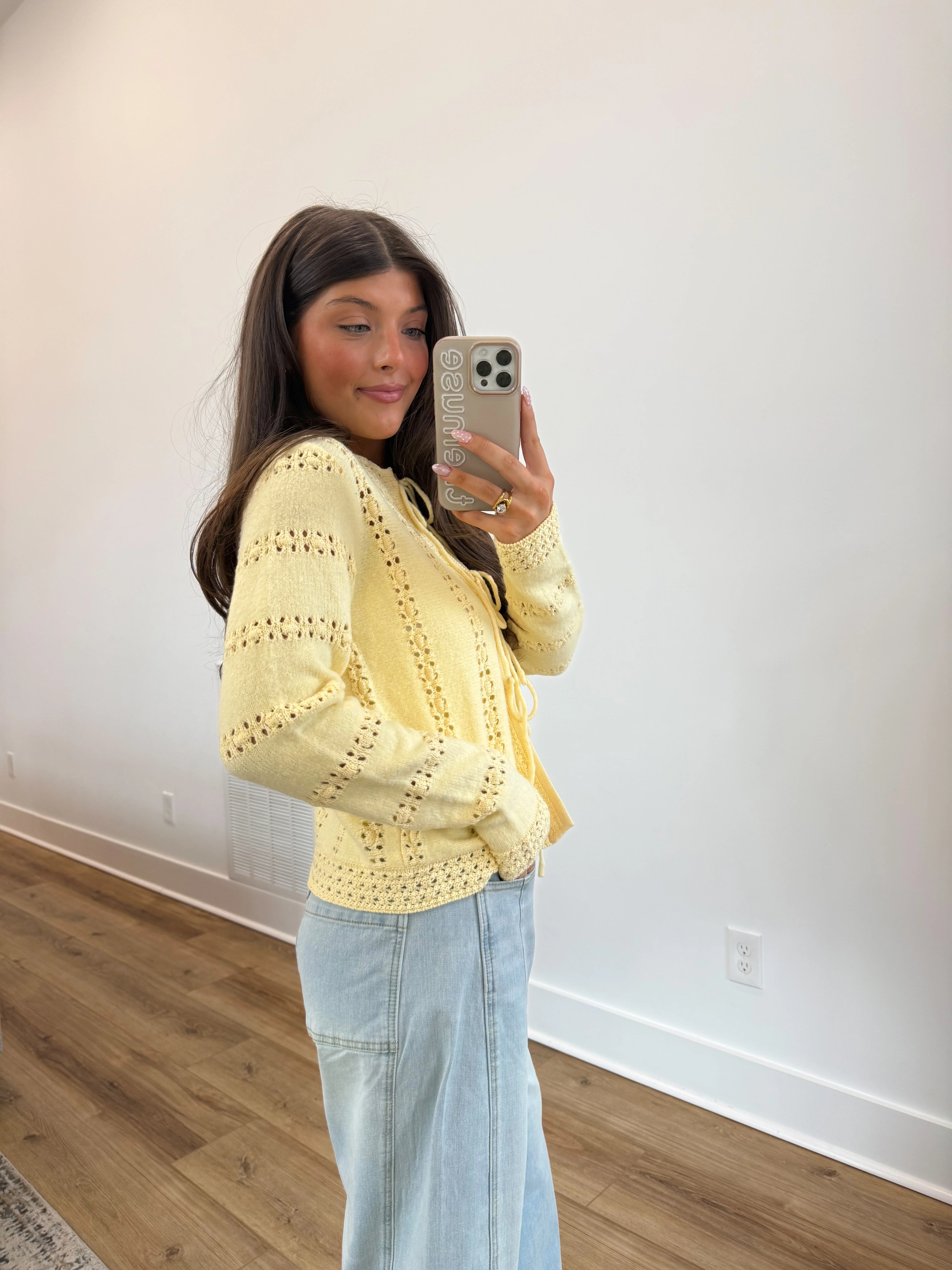 Lemon Tie Sweater - Image 3