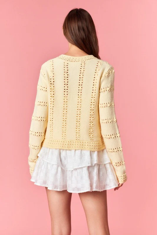 Lemon Tie Sweater - Image 6