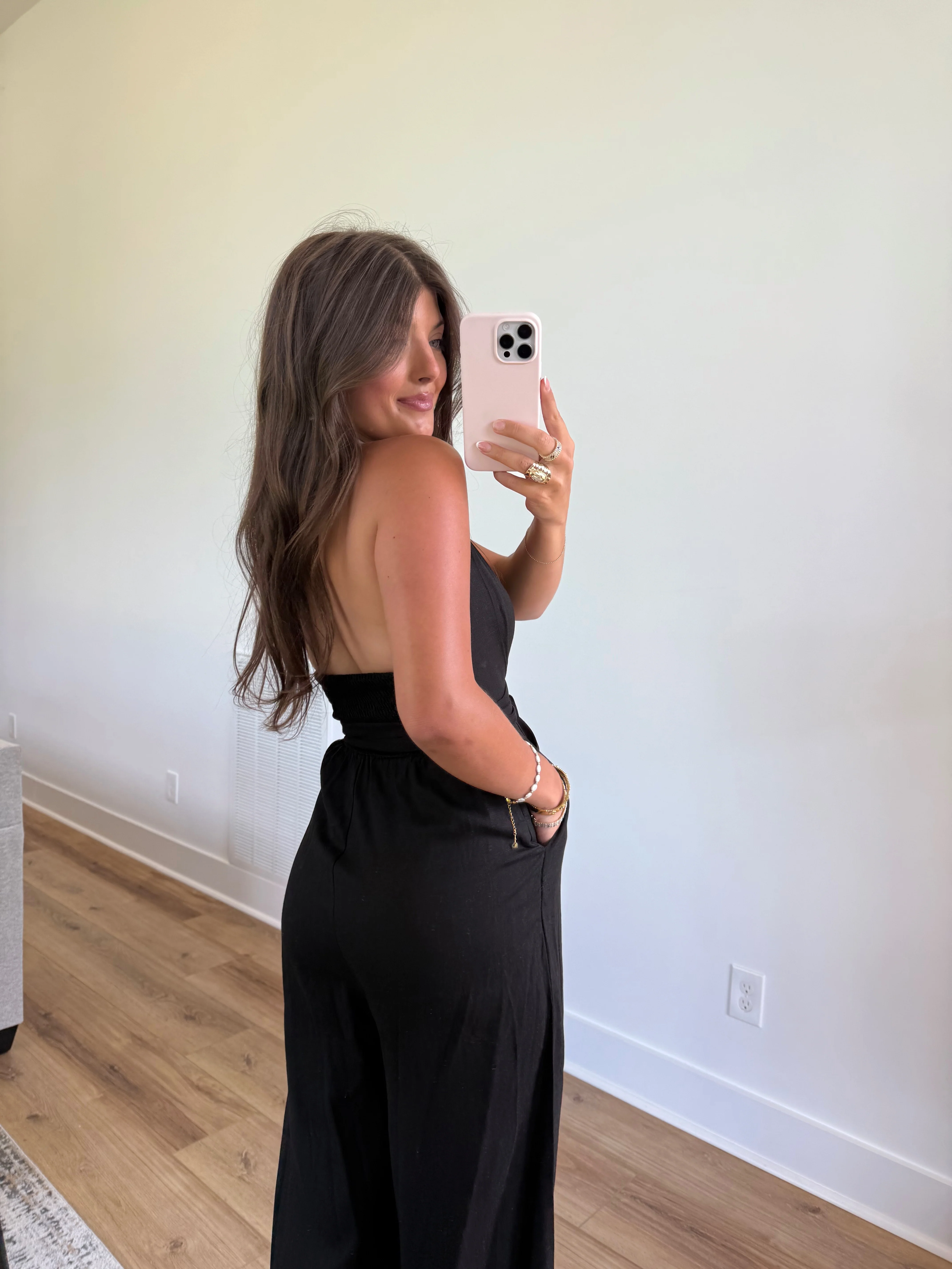 Like a Dream Jumpsuit (Black) - Image 4